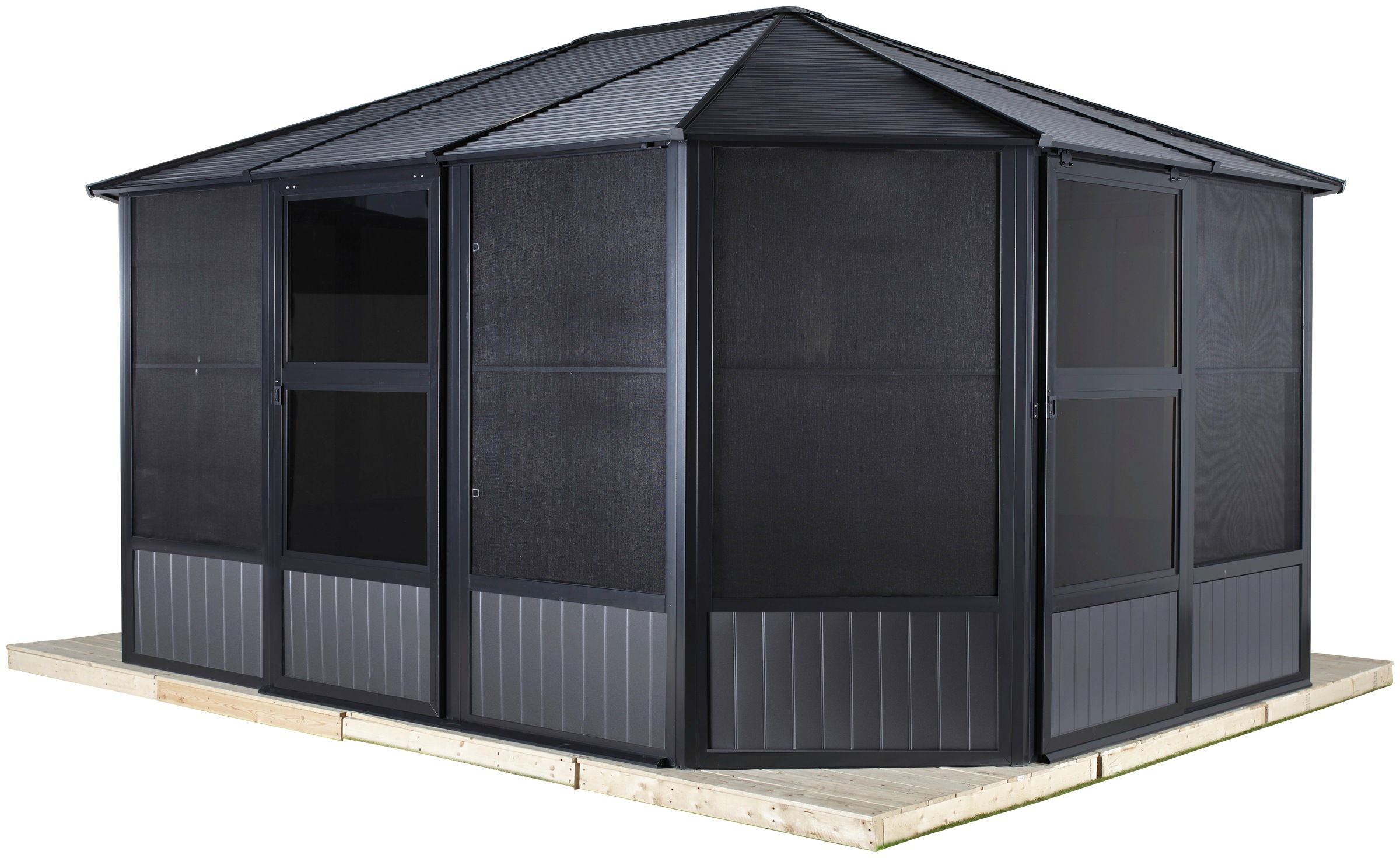 Sojag Pavillon "Charleston 12x15", Wintergarten, BxT: 489x384 cm günstig online kaufen