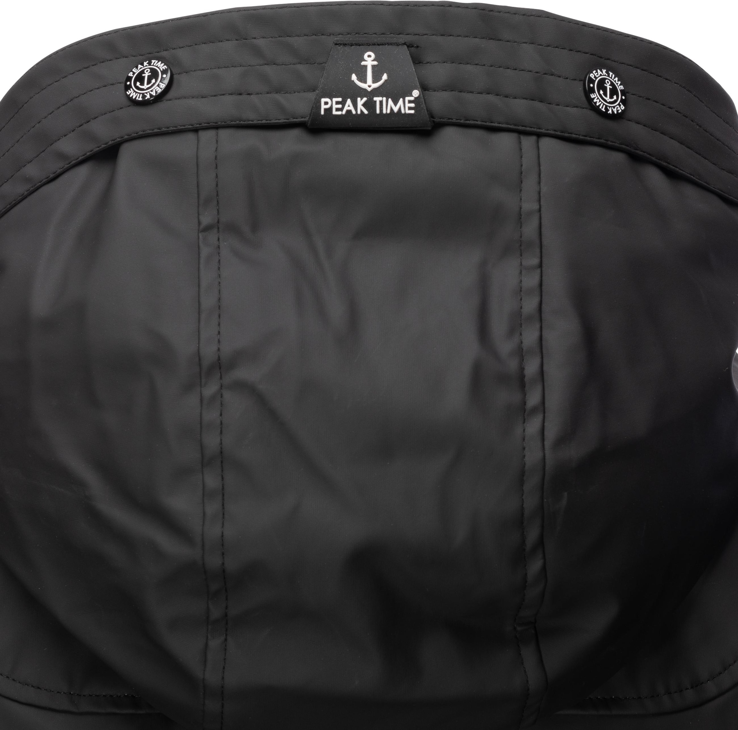 PEAK TIME Regenjacke »L60042«, mit Kapuze, stylisch taillierter Regenmantel für Damen