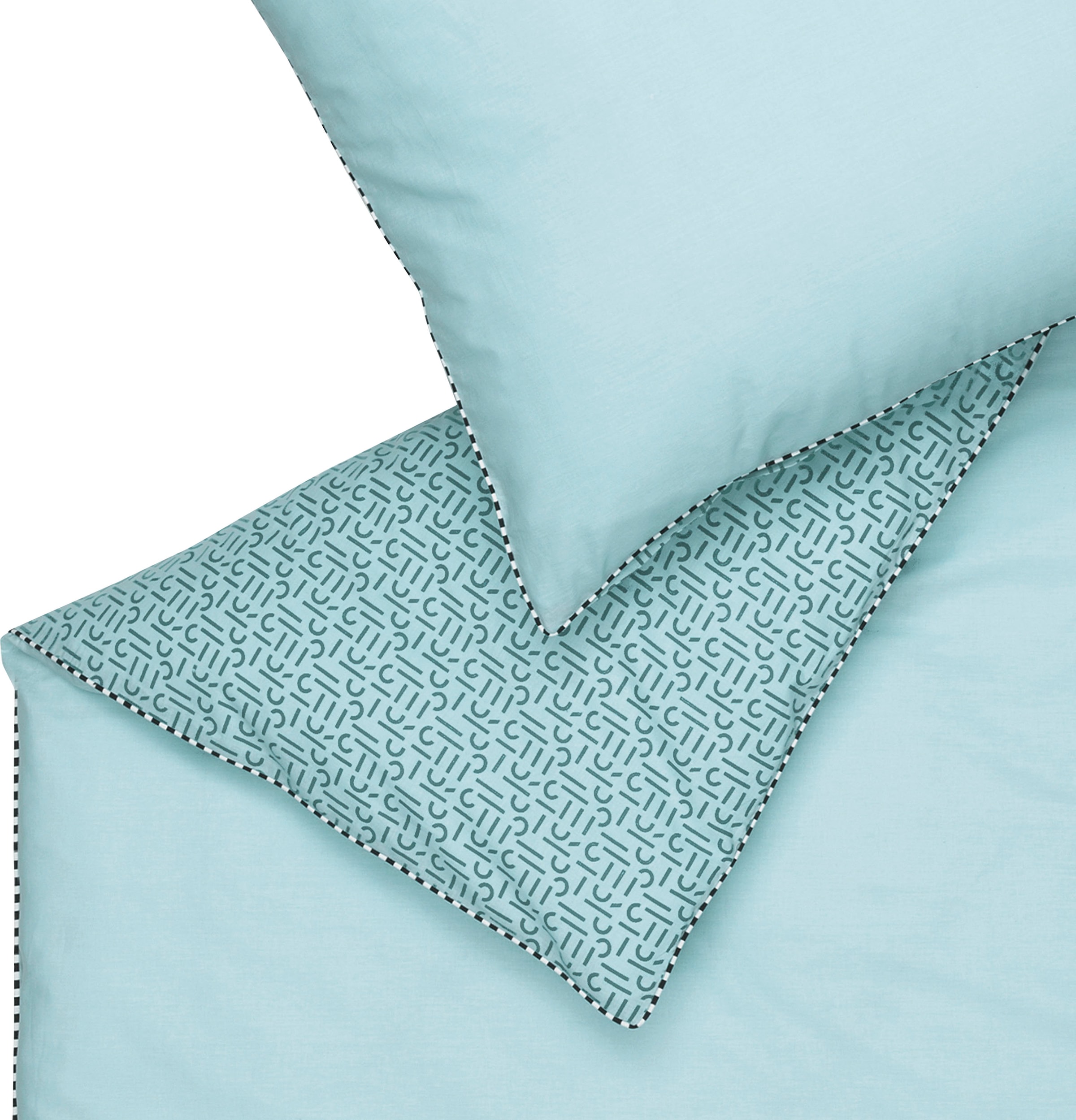 Esprit Wendebettwäsche »Scatter in Gr. 135x200, 155x220 oder 200x200 cm«, Bettwäsche aus Baumwolle, Bettwäsche mit Reißverschluss