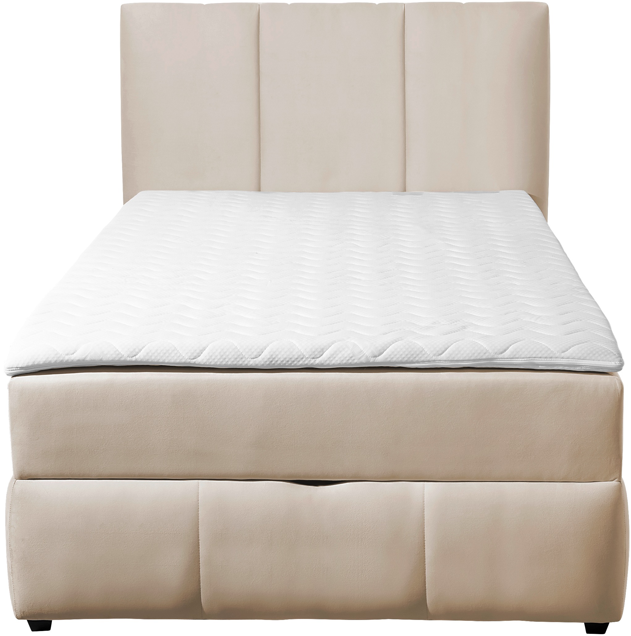 Thumbnail - INOSIGN Boxbett "Hartley inkl. Bettkasten und Topper, auch in Überlänge erhältlich" wahlweise mit Bonnell- oder TTFK-Mat...