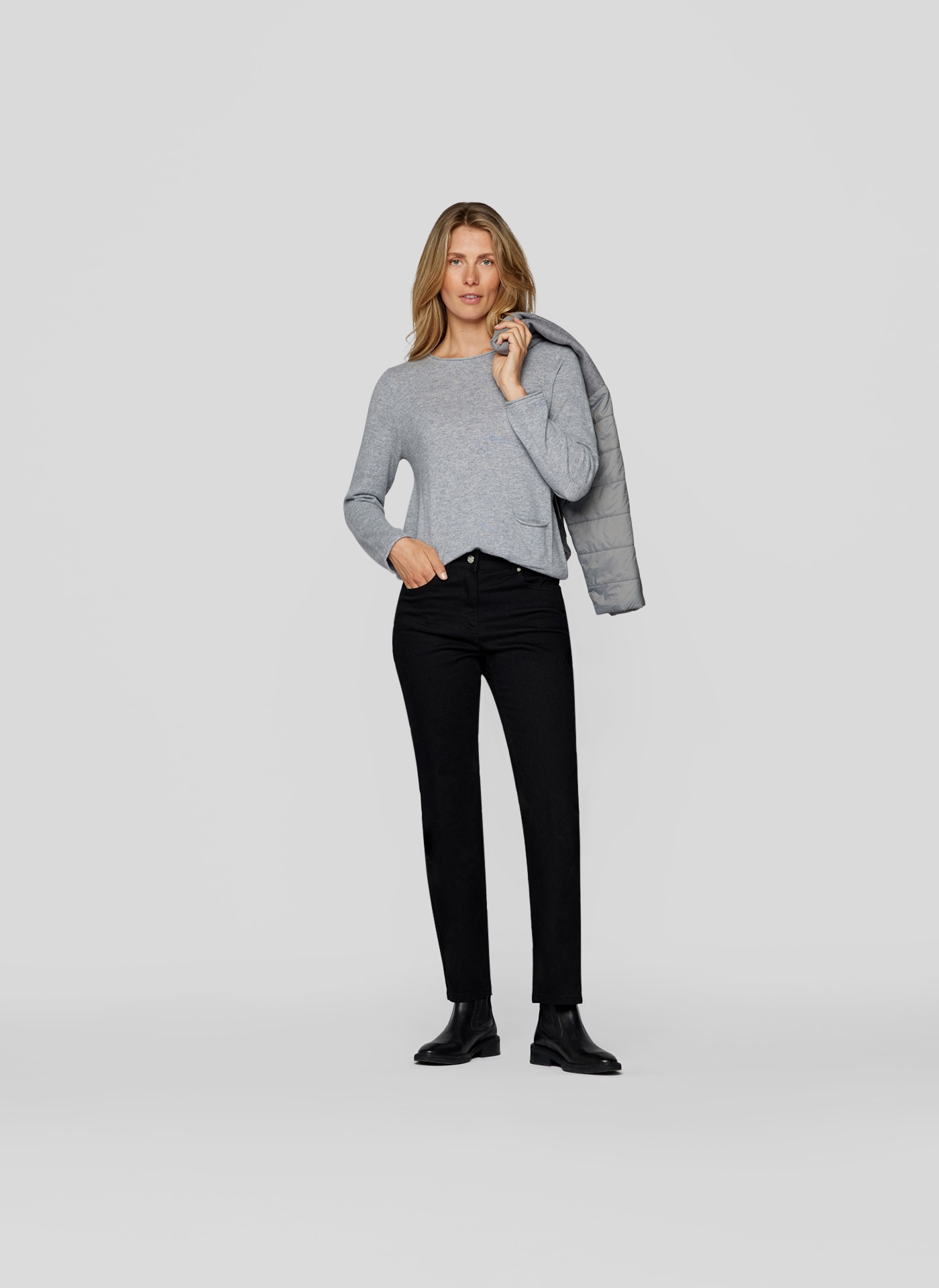 Rabe Strickpullover »Rabe Cashmere Pullover mit Rundhals«