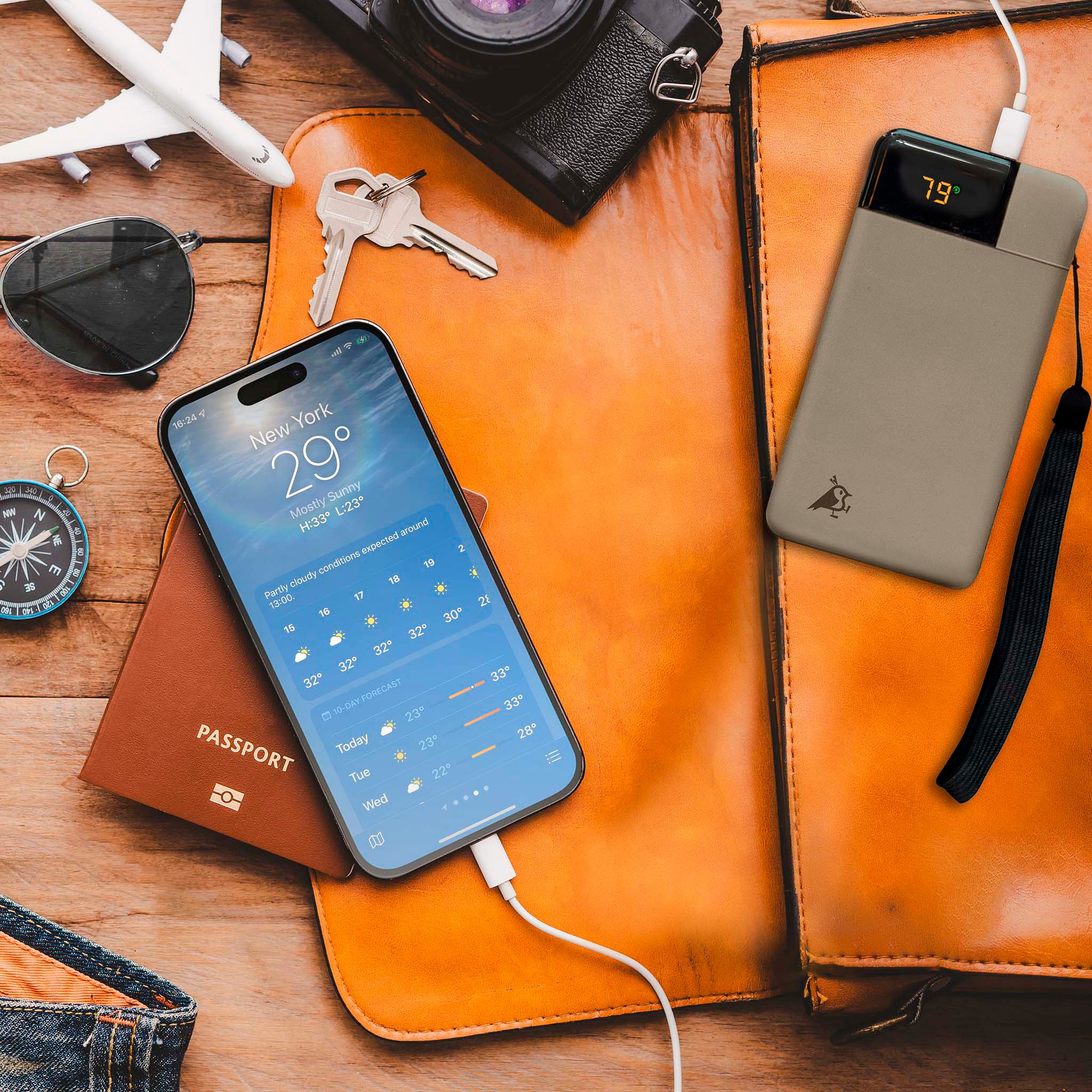 Aqiila Powerbank »Powerbird B10«, 10000 mAh