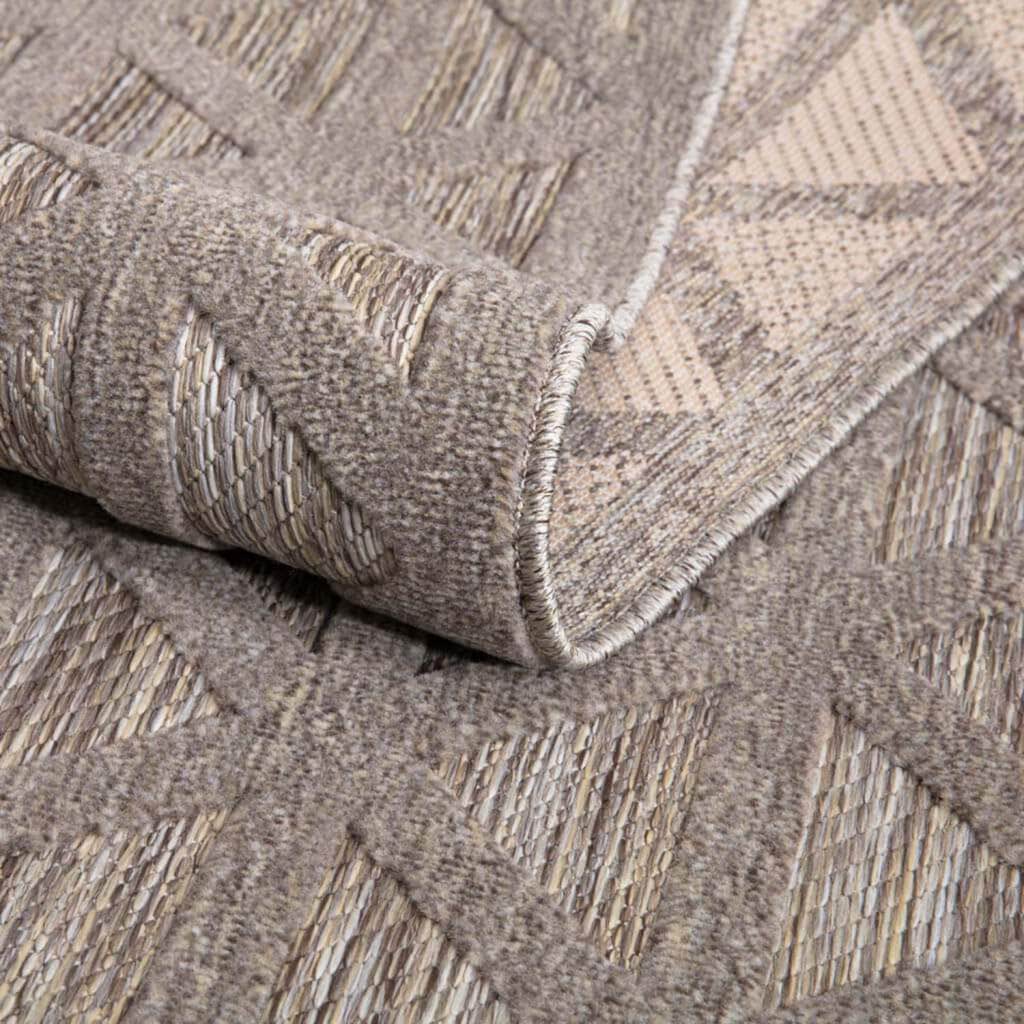 Carpet City Teppich »In-& Outdoorteppich Santorini 446, 3D-Effekt, Geo-Muster«, rechteckig