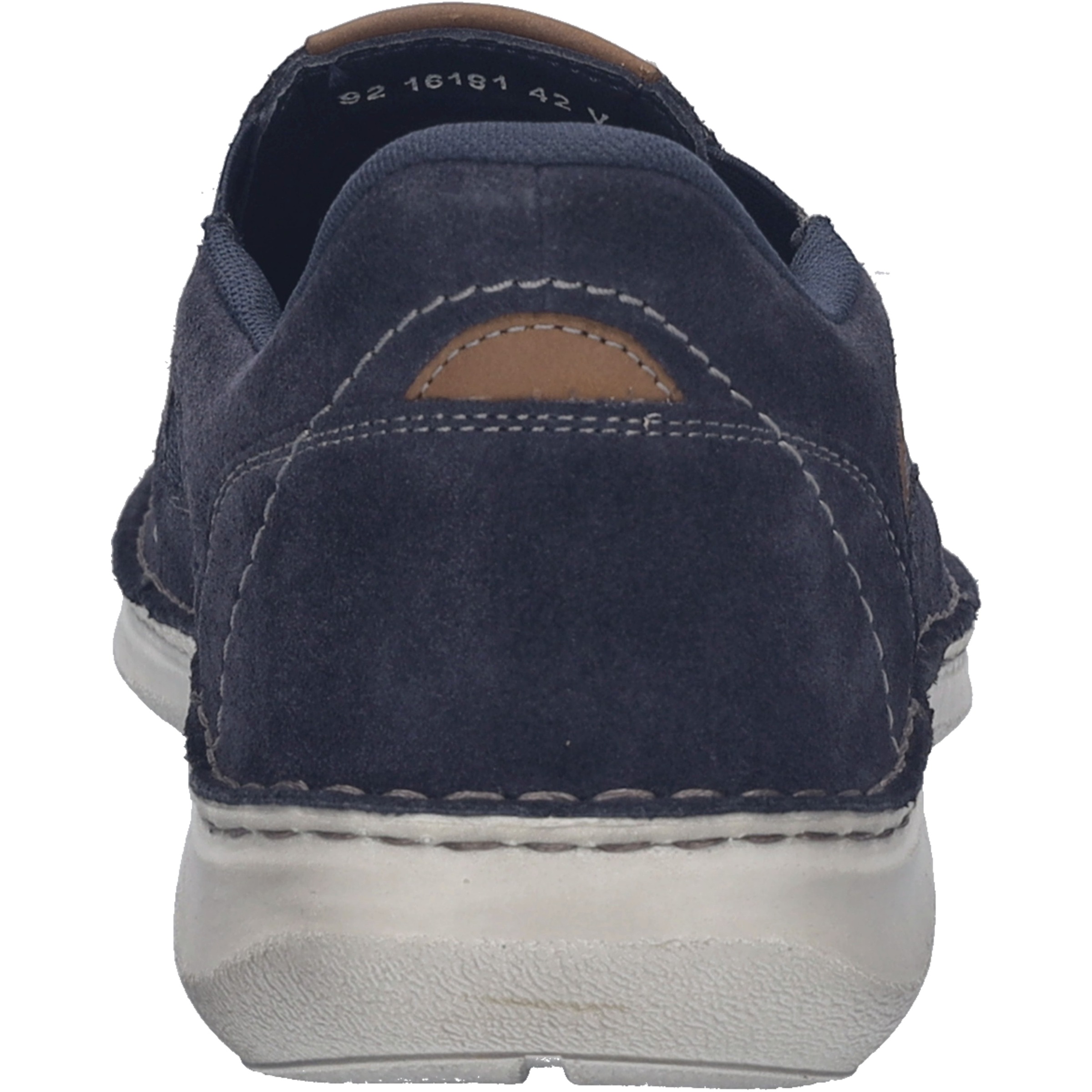 Slipper JOSEF SEIBEL "New Anvers 25, nachtblau-kombi", Herren, Gr. 40, blau (nachtblau, kombi), Obermaterial: 80% Rindsleder Leather cow. 20% Textilmaterial TEXMAT., Schuhe Slipper 3