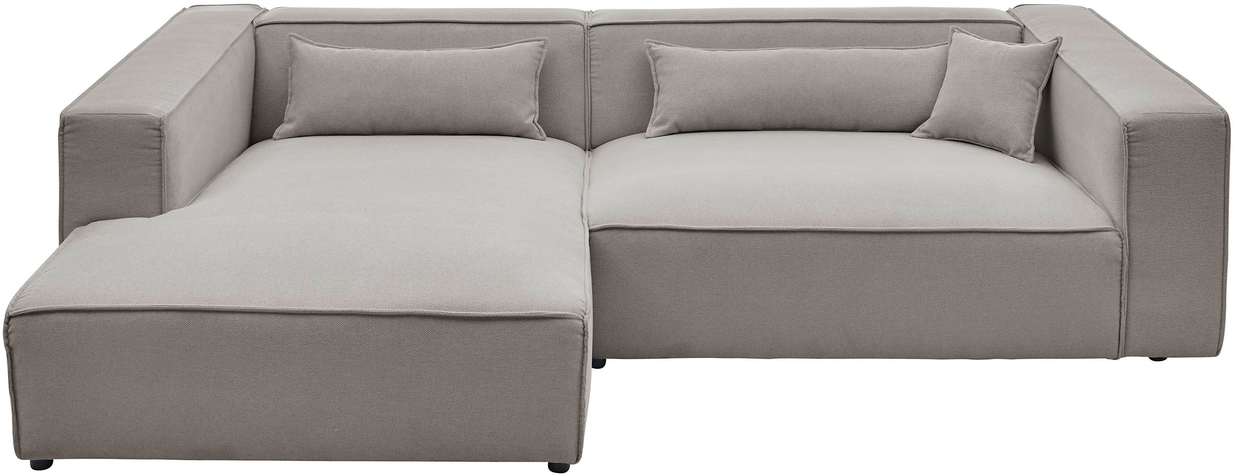LeGer Home by Lena Gercke Ecksofa "PIARA XXL, Big-Sofa, Cord, Leinenoptik o günstig online kaufen