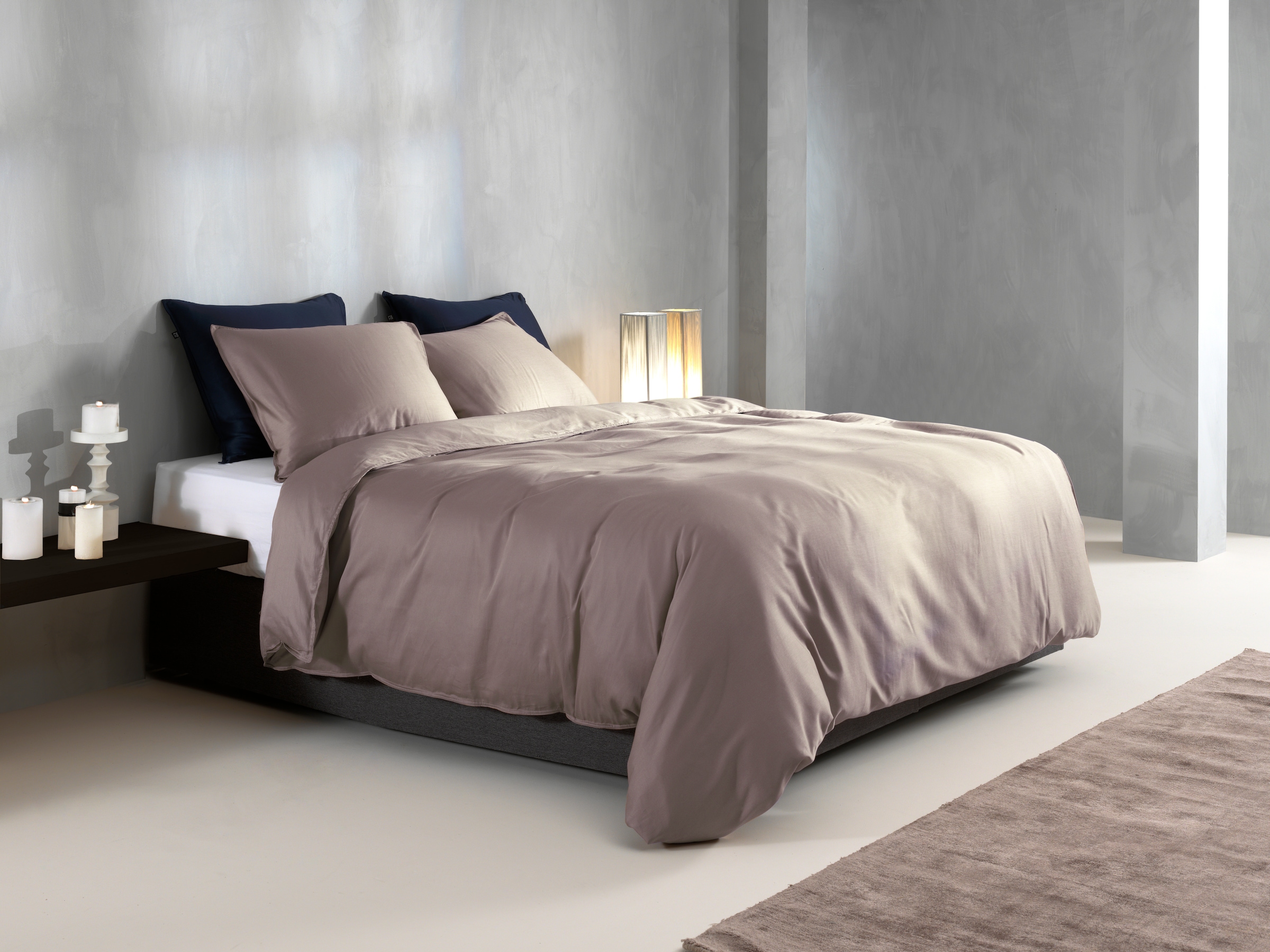 ZO HOME "Zohome Baumwolle Mako-Satin Bettwäsche Satinado" 2 Bettwäsche aus 100% Baumwolle, hochwertige Mako-Satin, ab 135x200 cm.