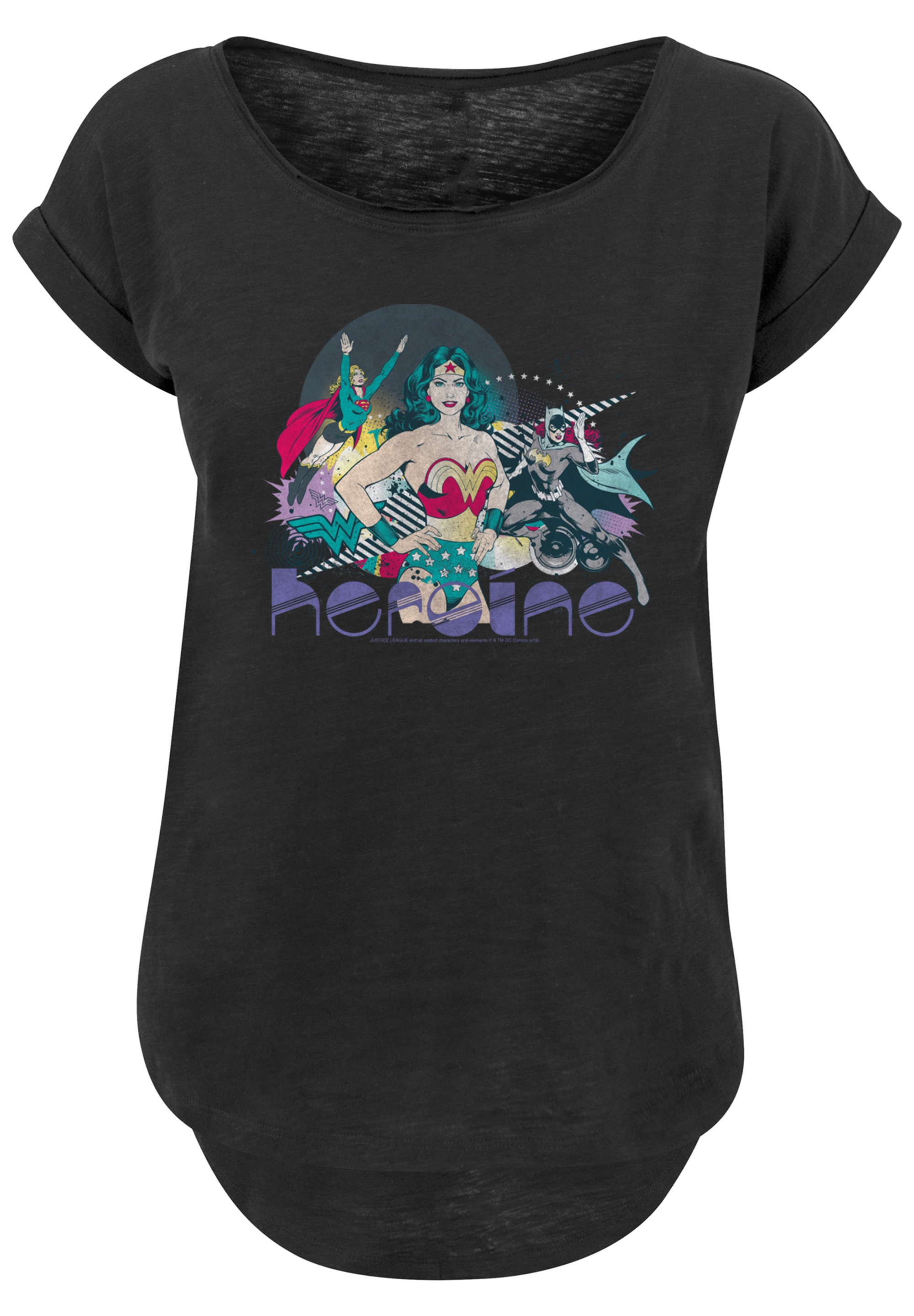 F4NT4STIC T-Shirt »DC Comics Justice League Heroine«, Print