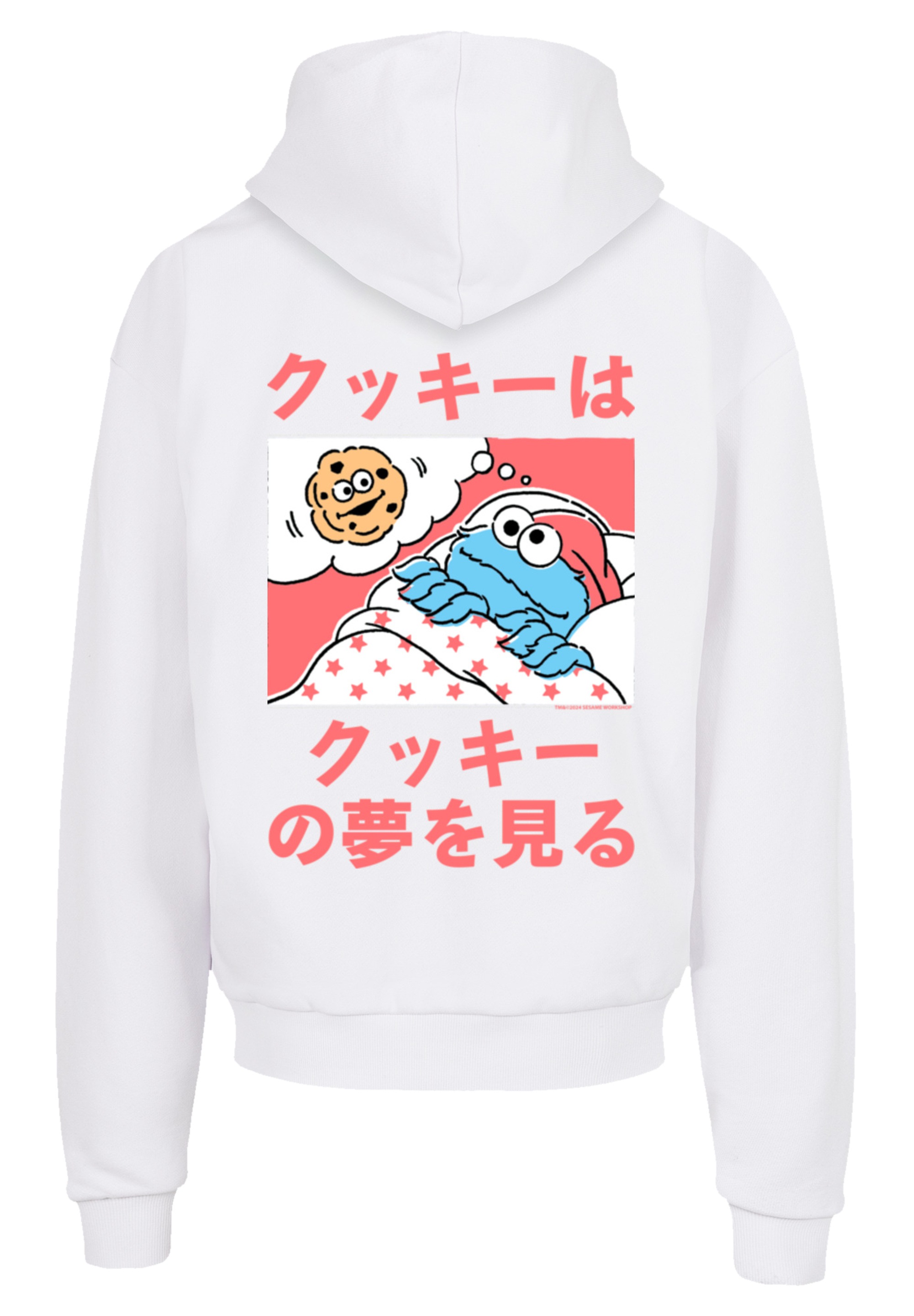 F4NT4STIC Kapuzenpullover »Sesamstraße Cookie Dreams«, Premium Qualität