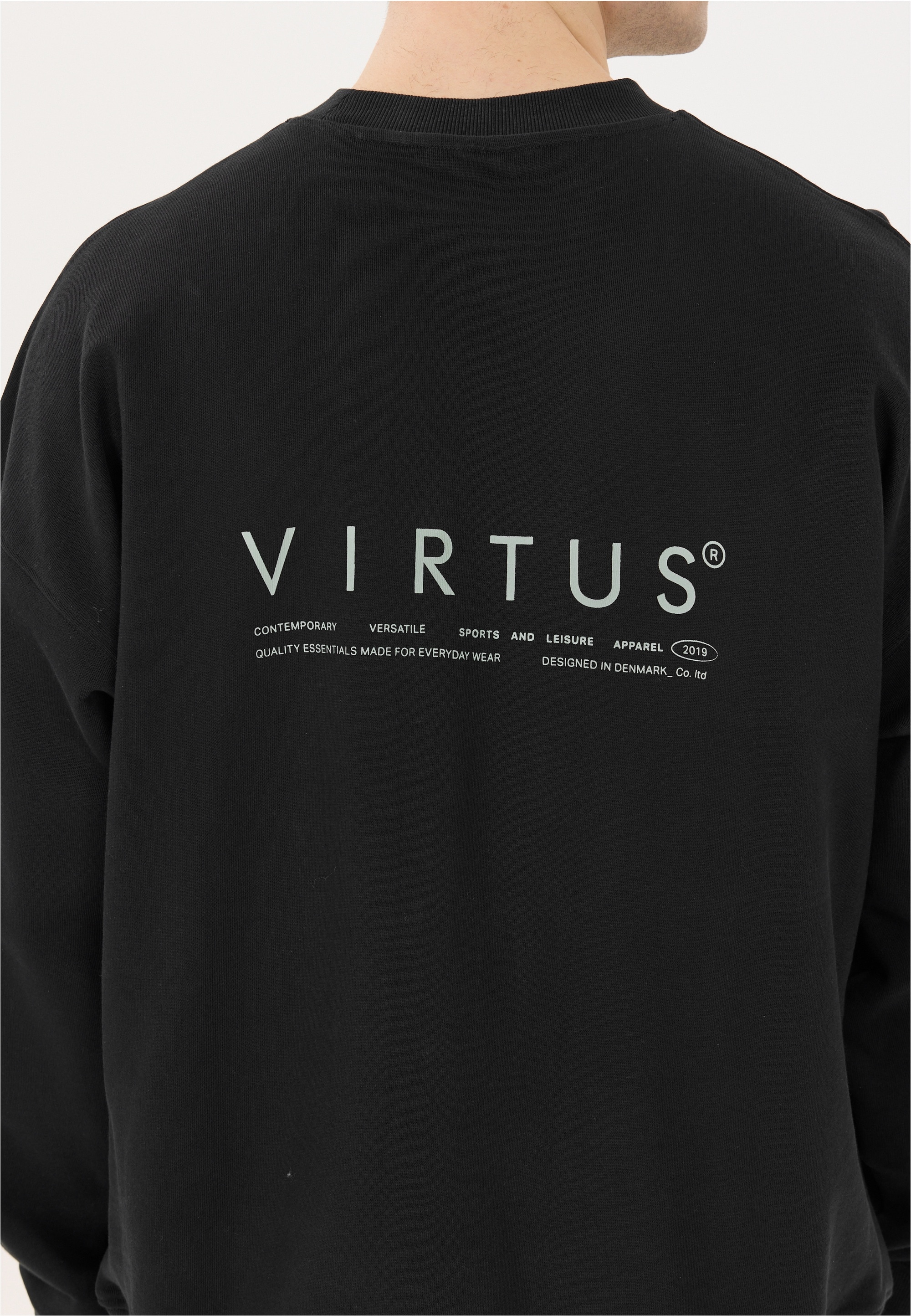 Virtus Sweatshirt »Kallan«, im schlichten Design
