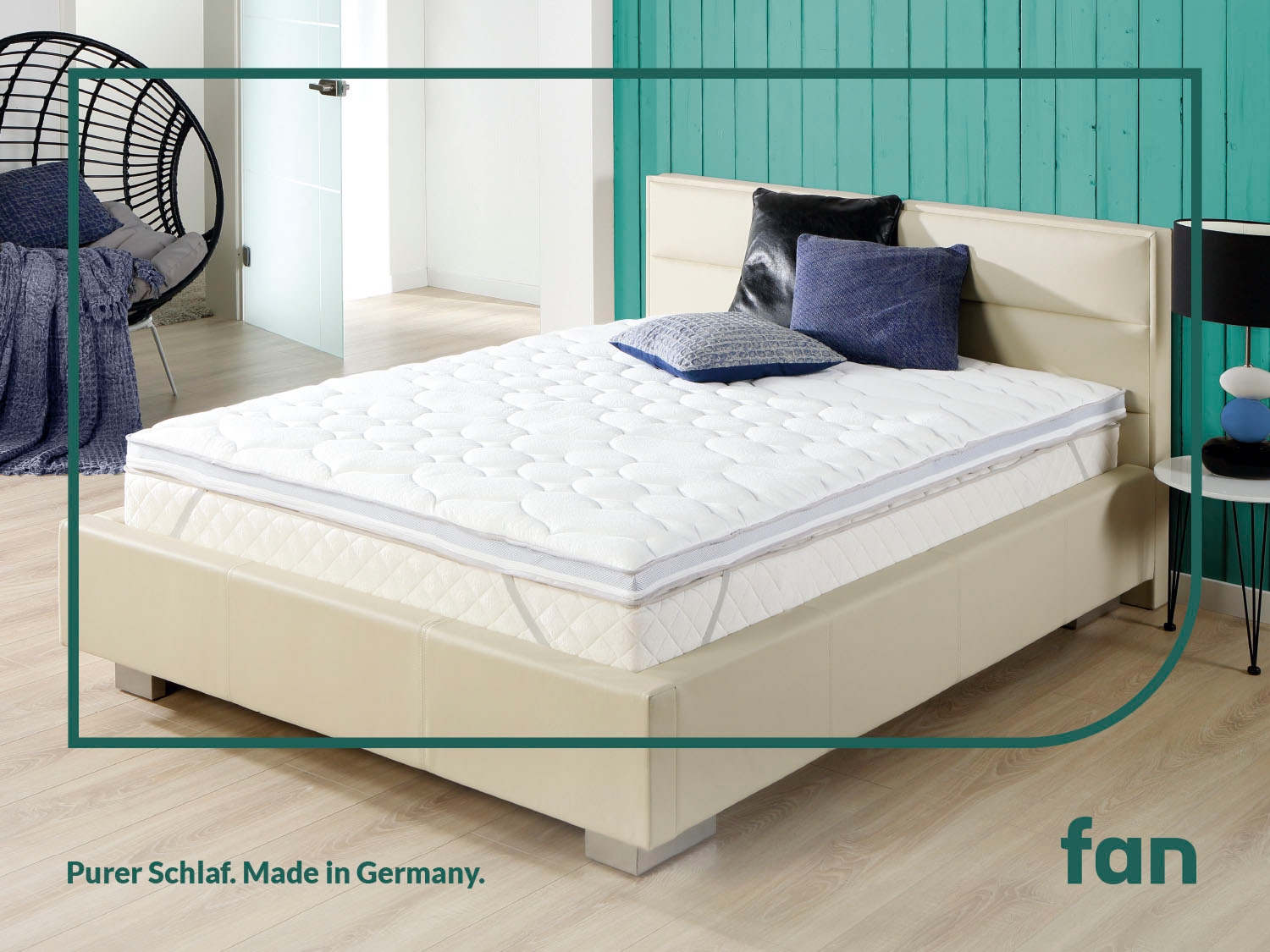fan Topper »Topper Gel-Feeling«, (1 St.)