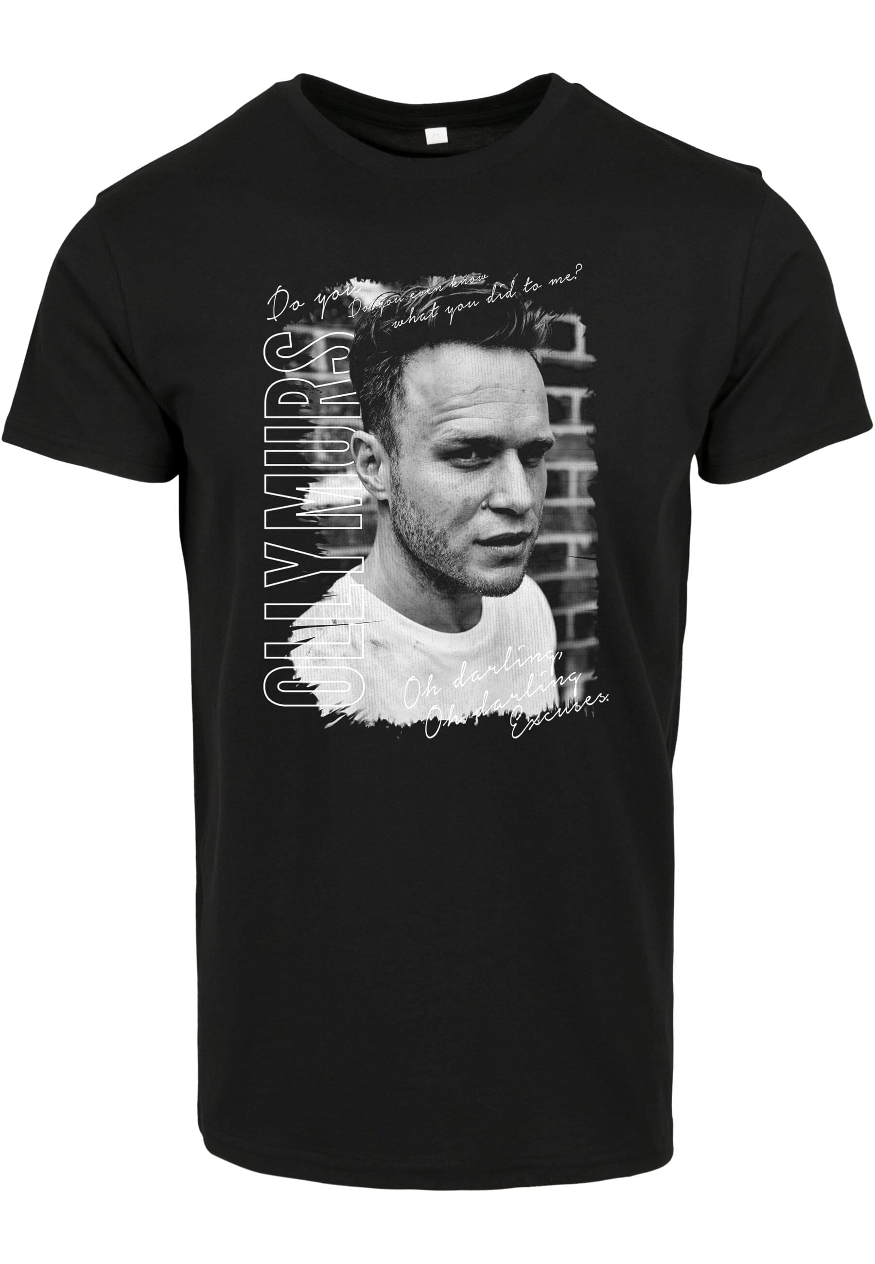 Merchcode Kurzarmshirt "Merchcode Herren Olly Murs Lyrics Tee", (1 tlg.) günstig online kaufen
