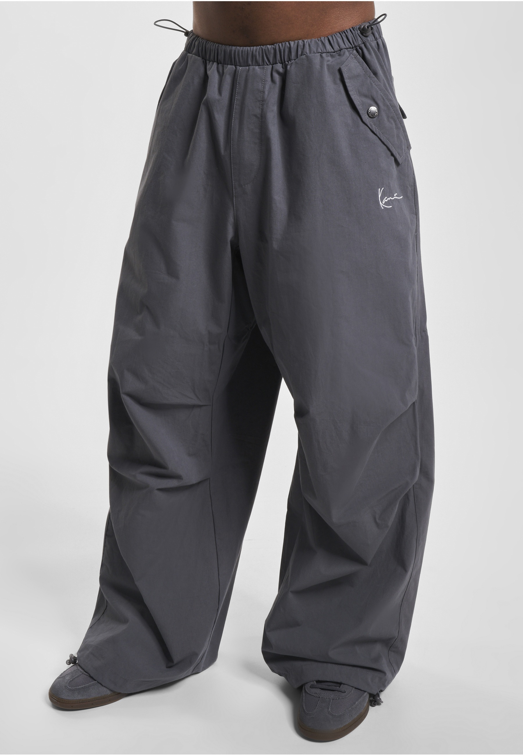 Karl Kani Stoffhose »Karl Kani Herren KM234-070-1 Small Signature Parachute Pants«