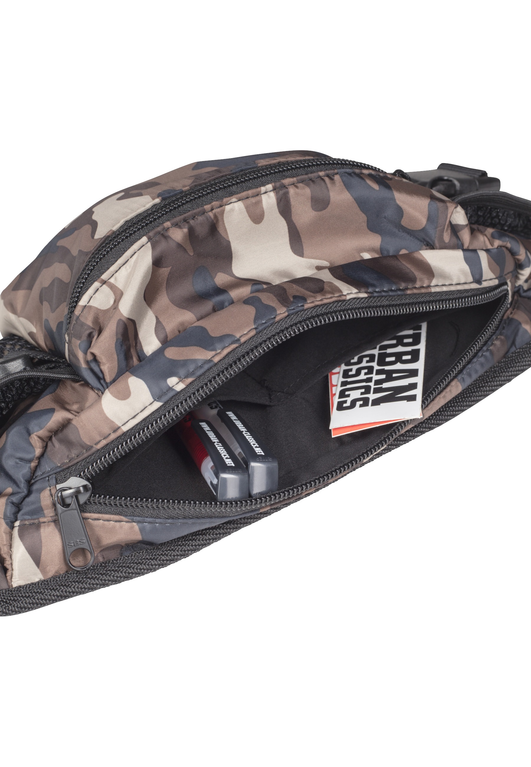 URBAN CLASSICS Mini Bag »Urban Classics Unisex Nylon Hip Bag«