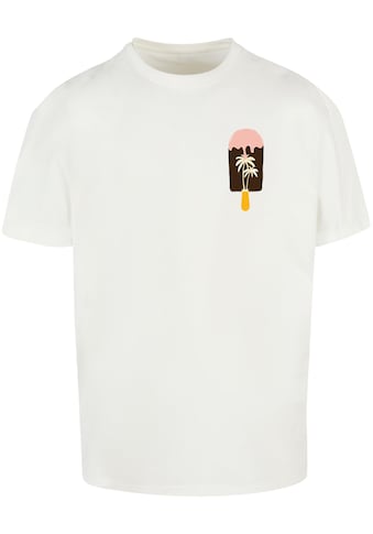 T-Shirt »Merchcode Herren Summer - Icecream Heavy Oversize Tee«, (1 tlg.)