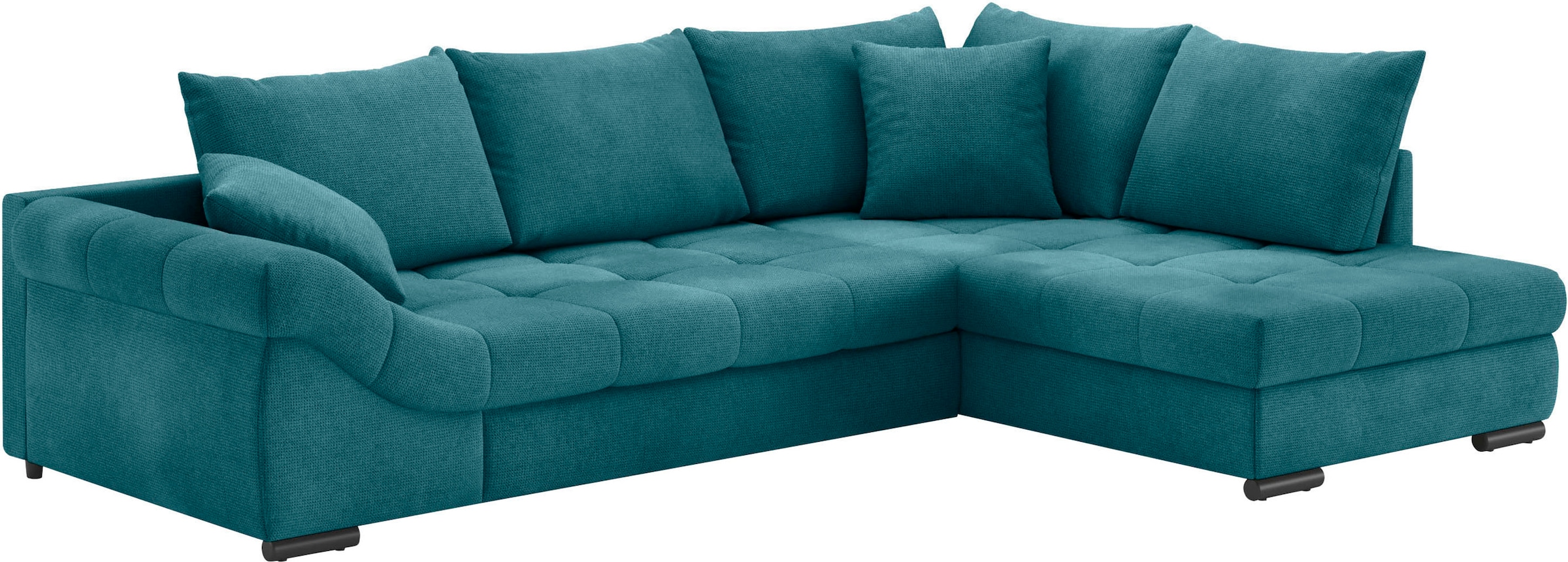 Mr. Couch Ecksofa "Allegro, L-Form", mit Hochschläfer-Bettauszug, wahlweise günstig online kaufen