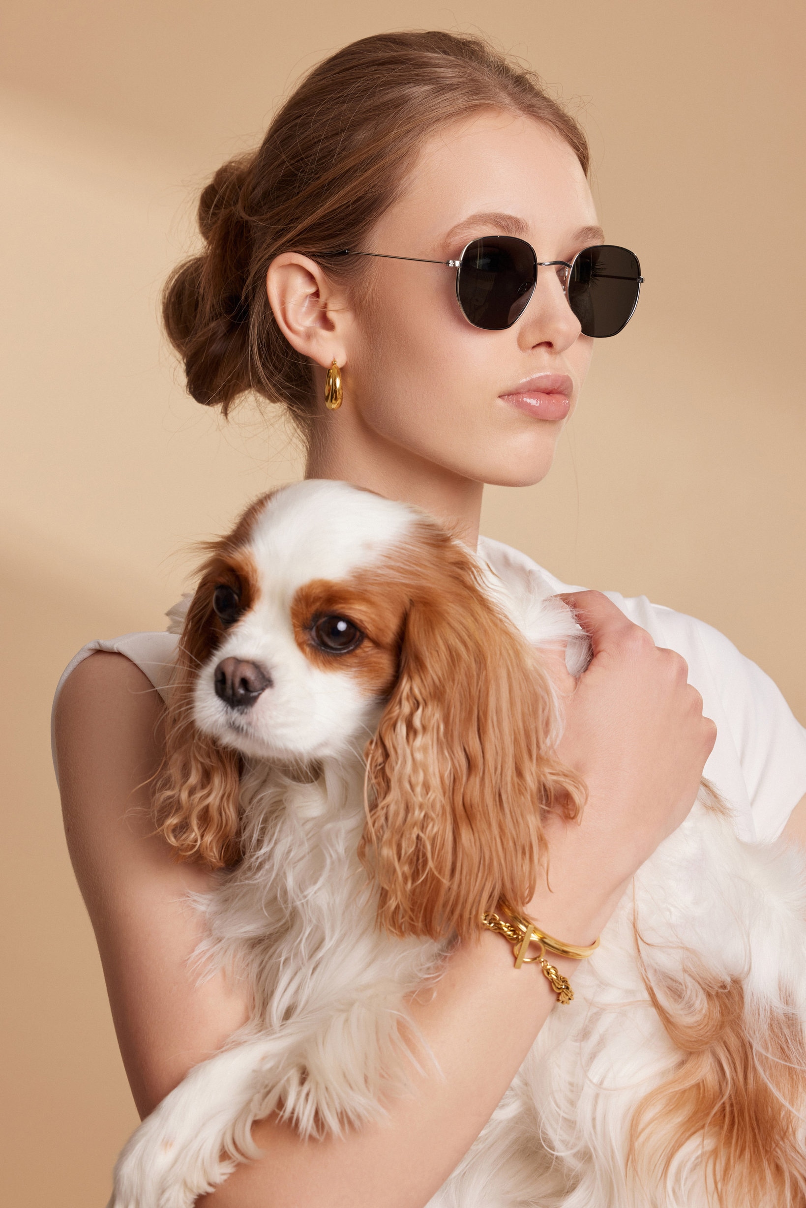 ISABELLA FORD Sonnenbrille »FA05-01« Glass 0.74MM Polarized Lens UV400，CAT3.0