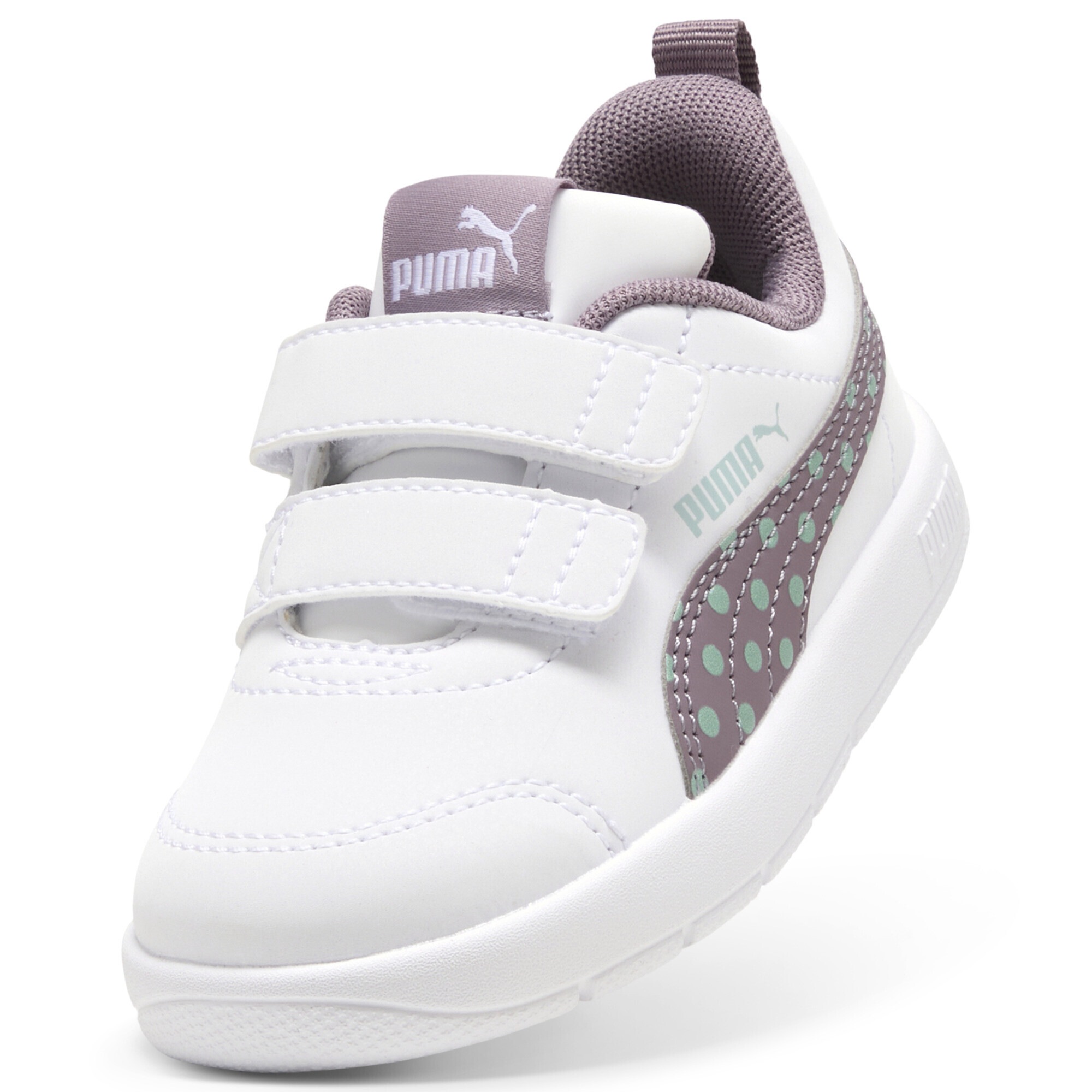 PUMA Sneaker »Courtflex V3 Dotty Sneakers Klein Mädchen«
