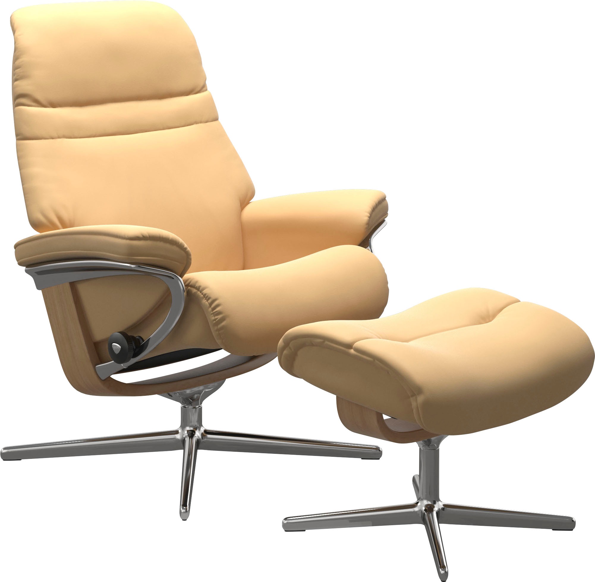 Stressless "Sunrise" mit Cross Base, Größe S, M & L, Holzakzent Eiche günstig online kaufen