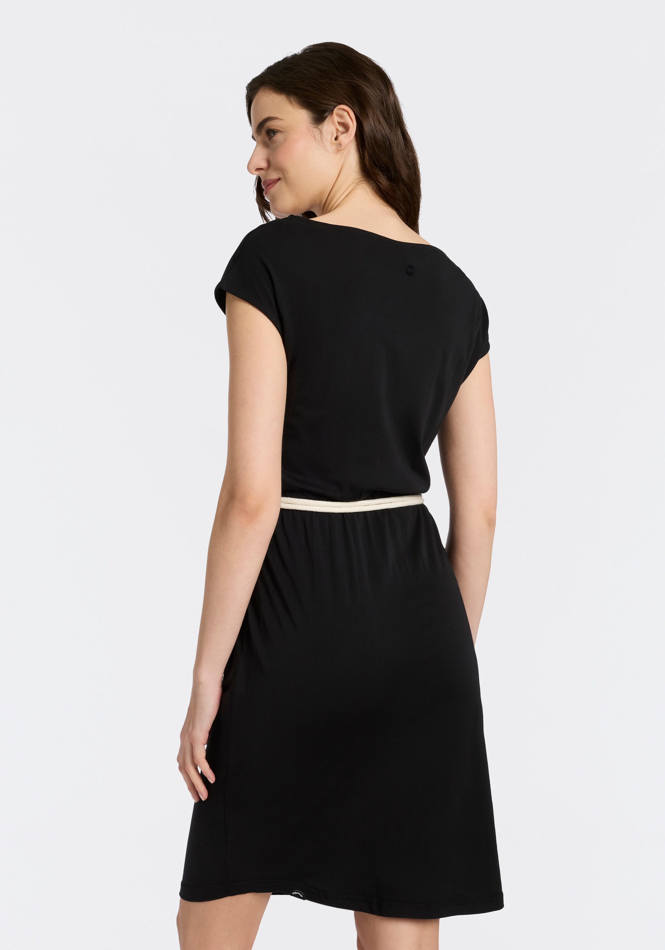 Ragwear Minikleid "LILITHE O" mit Taillen-Bindegürtel günstig online kaufen