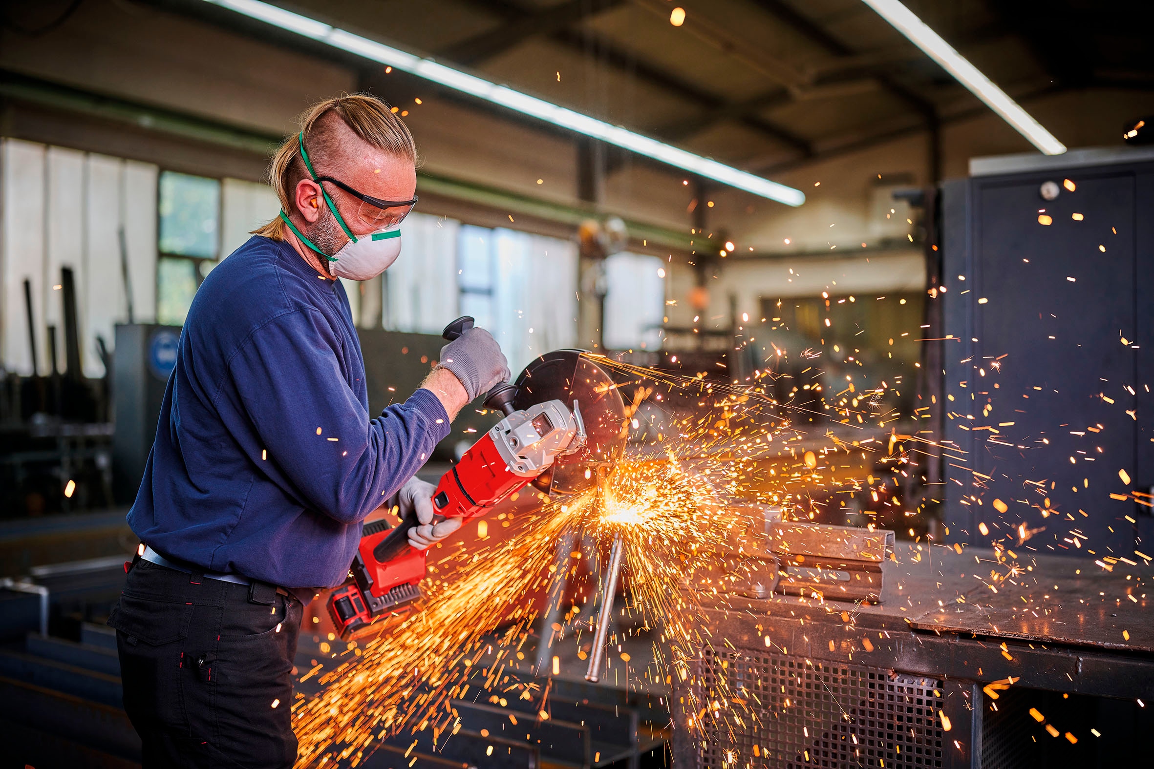 Einhell Akku-Winkelschleifer »AXXIO 36/230 Q«, Power X-Change, ohne Akku und Ladegerät