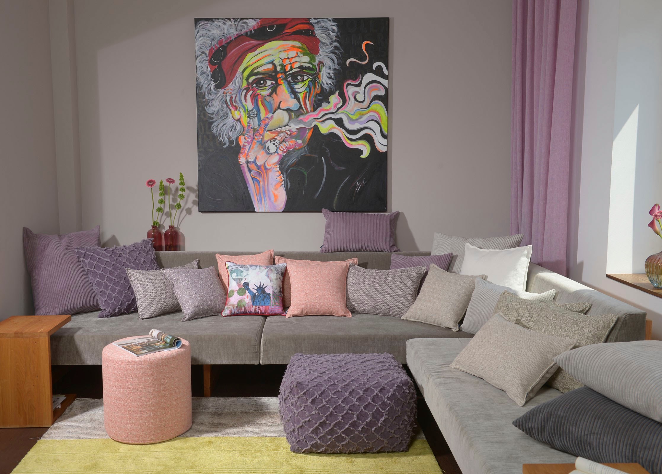 H.O.C.K. Dekokissen »Corduroy« weiches Cord