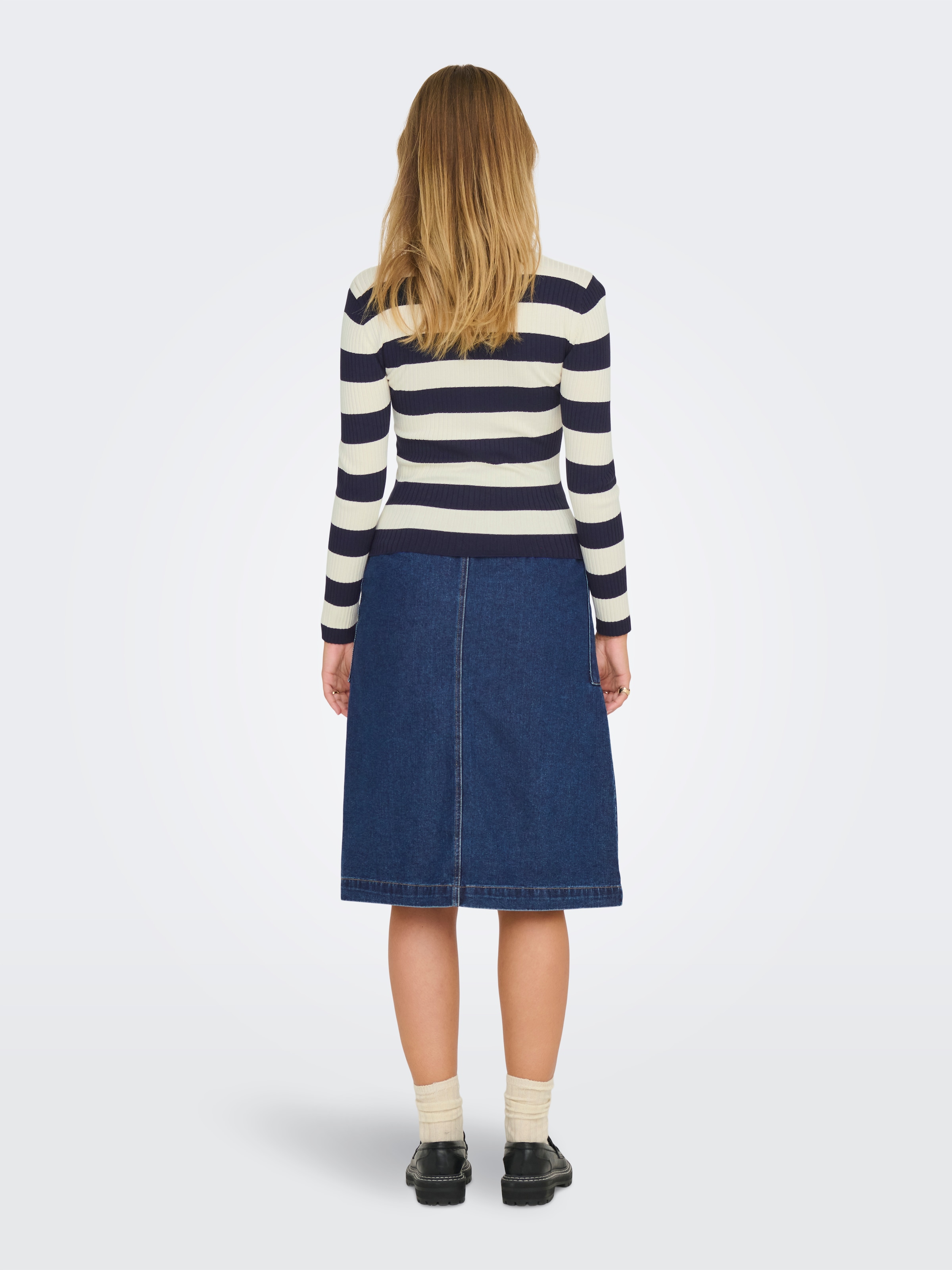 JDY Rundhalspullover »JDYPLUM L/S O-NECK PULLOVER KNT NOOS«