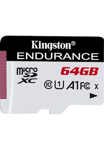 Speicherkarte »HIGH-ENDURANCE microSD 64GB«, (UHS-I Class 10 95 MB/s Lesegeschwindigkeit)