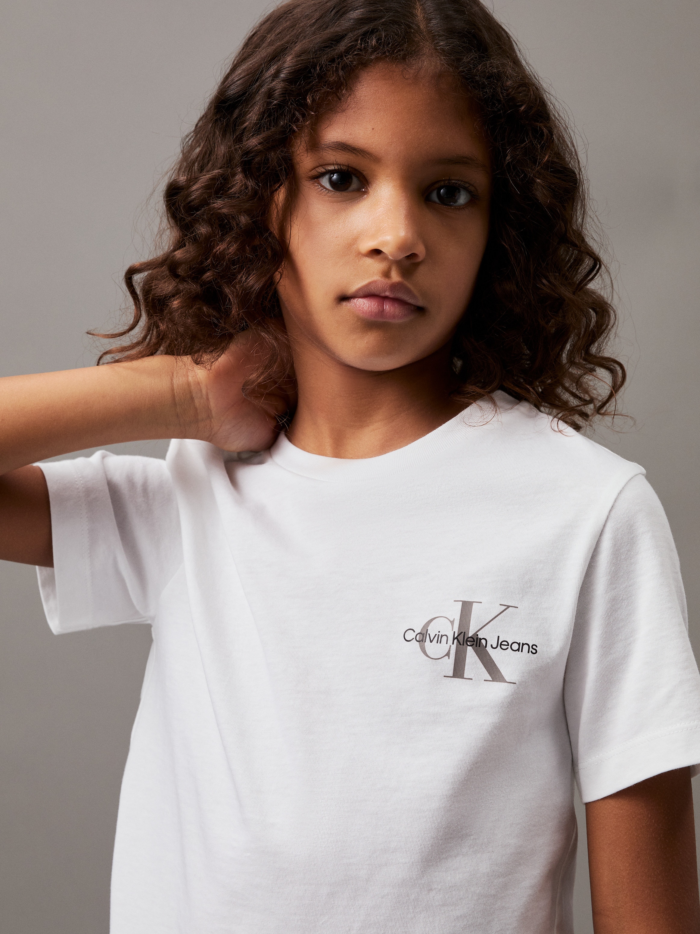 Calvin Klein Jeans T-Shirt »CHEST MONOGRAM T-SHIRT«, für Kinder bis 16 Jahre
