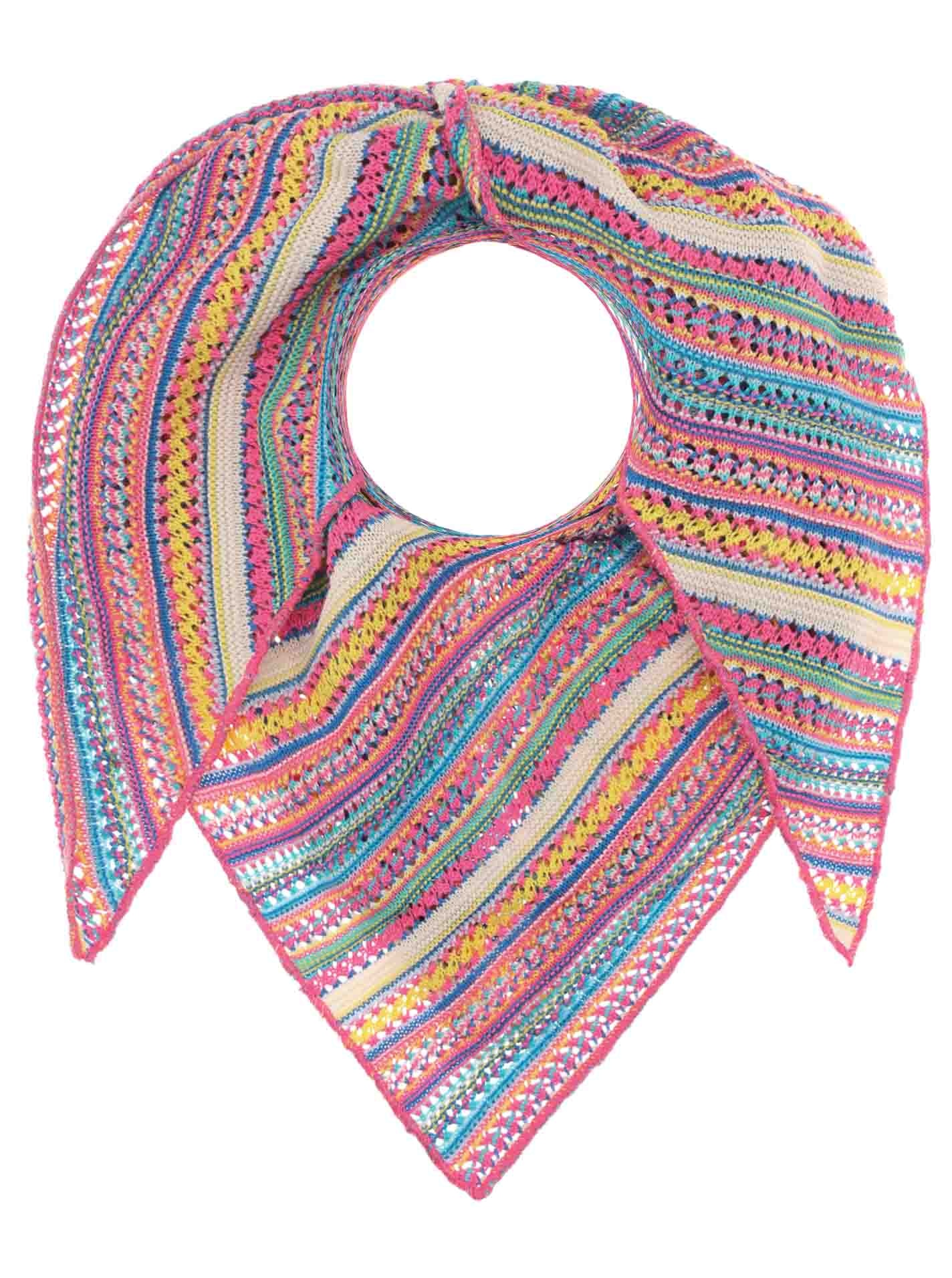 Zwillingsherz Dreieckstuch »"Hippie"«