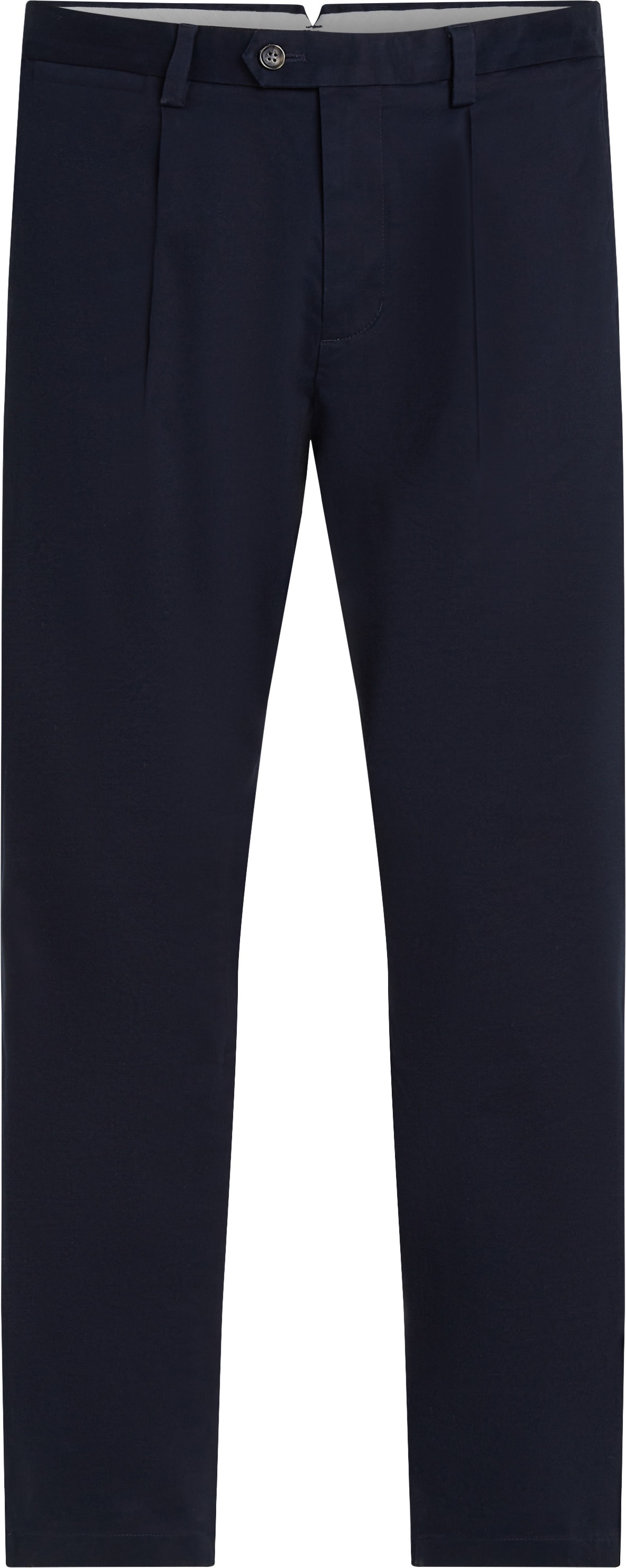 Tommy Hilfiger Chinohose »HARLEM 1PLT CHINO SATIN«, relaxed fit, Bundhalte