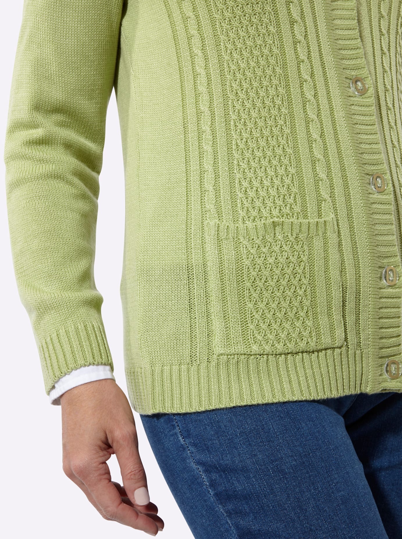 Classic Basics Strickjacke