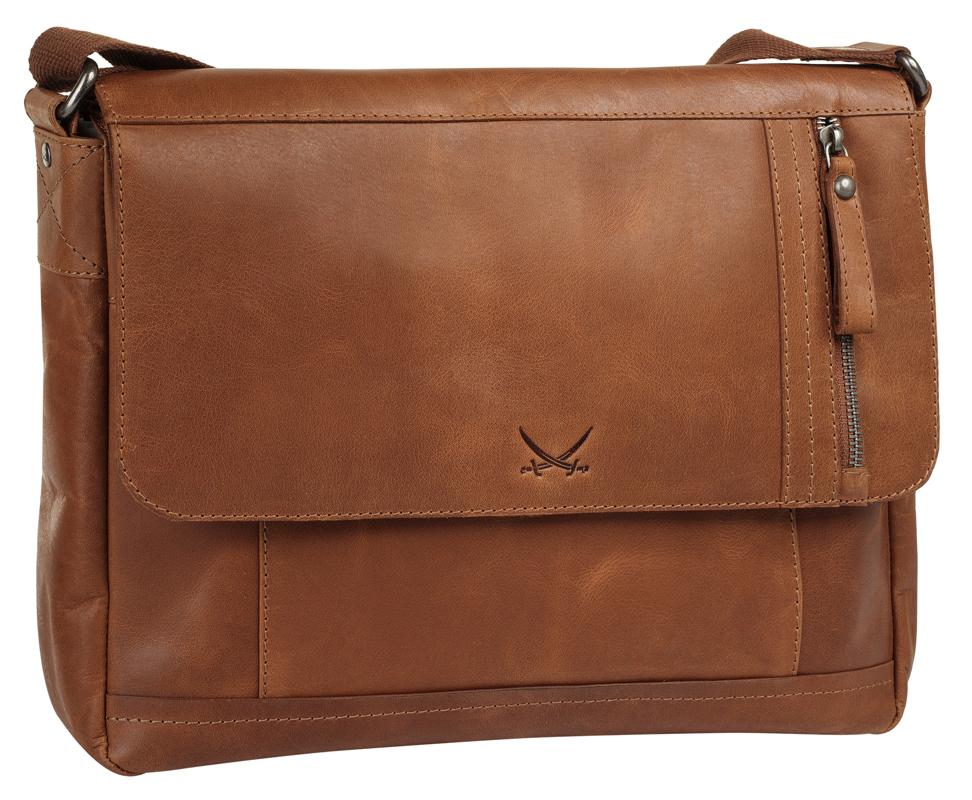 Sansibar Messenger Bag echt Leder günstig online kaufen