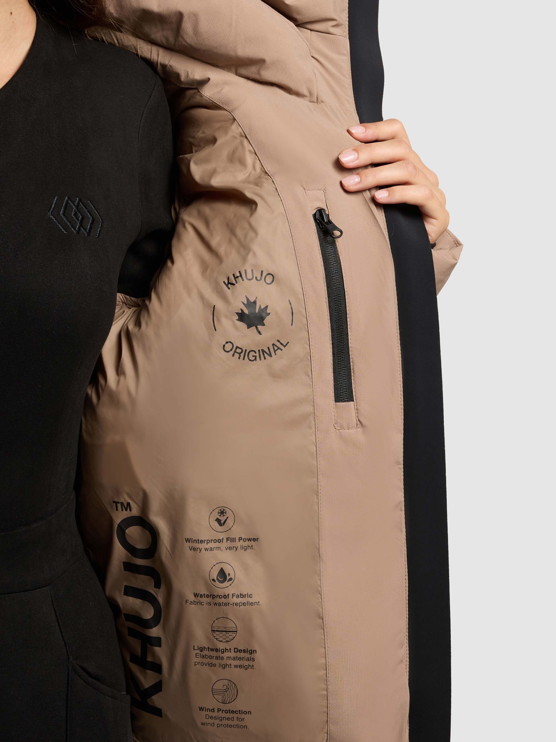 khujo Steppjacke »ENITS MATT« mit Kapuze