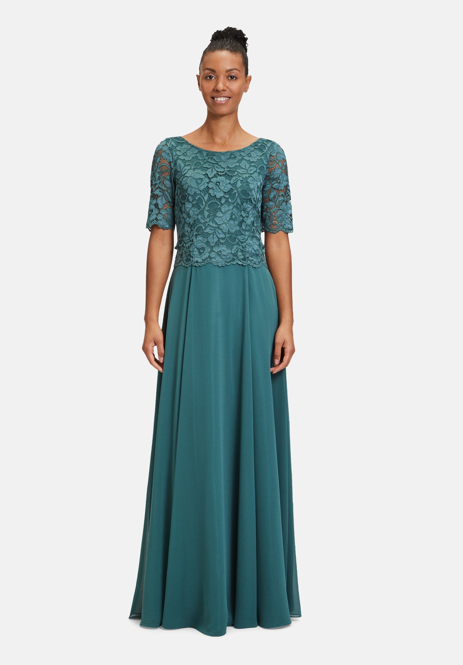 Vera Mont Abendkleid "Damen mit Spitze" Ohne Tasche Spitze