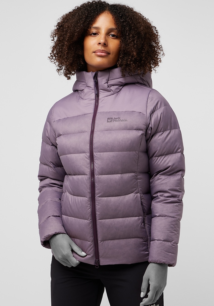 Jack Wolfskin Daunenjacke "NEBELHORN DOWN HOODY W RDS", mit Kapuze günstig online kaufen
