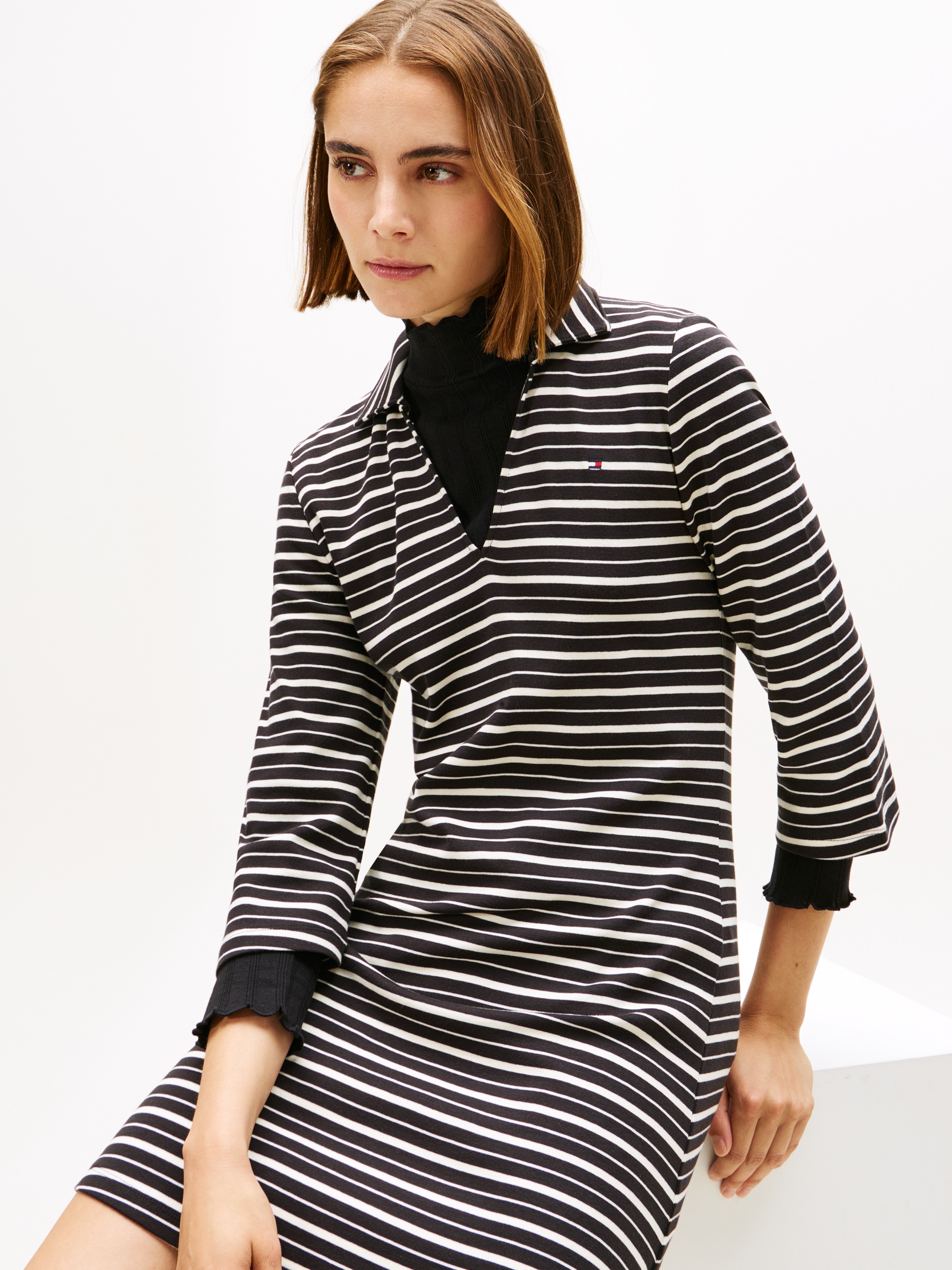 Tommy Hilfiger Polokleid »MODERN CODY 3/4 SLV POLO DRS«