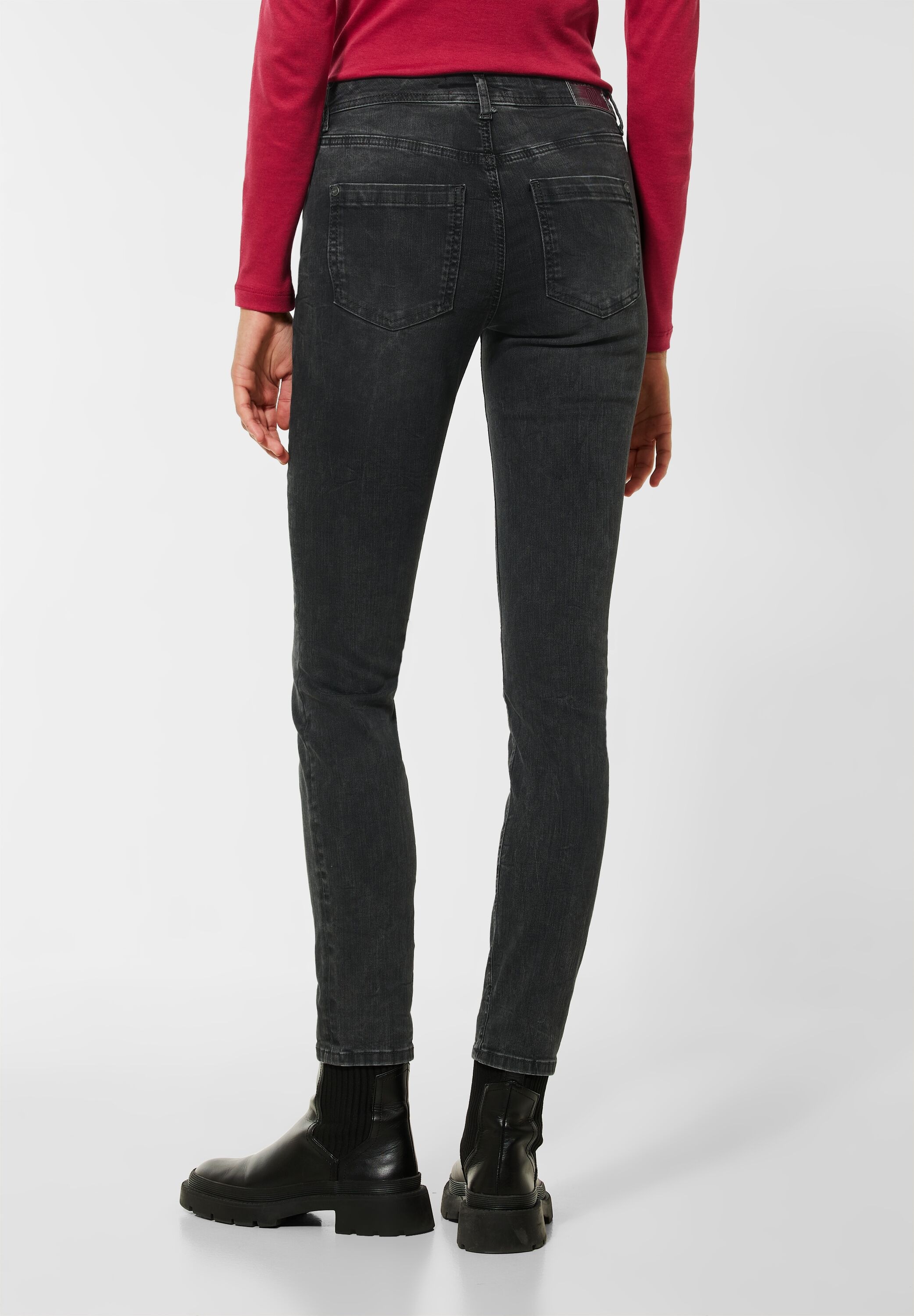 STREET ONE Comfort-fit-Jeans, High BAUR | Waist kaufen