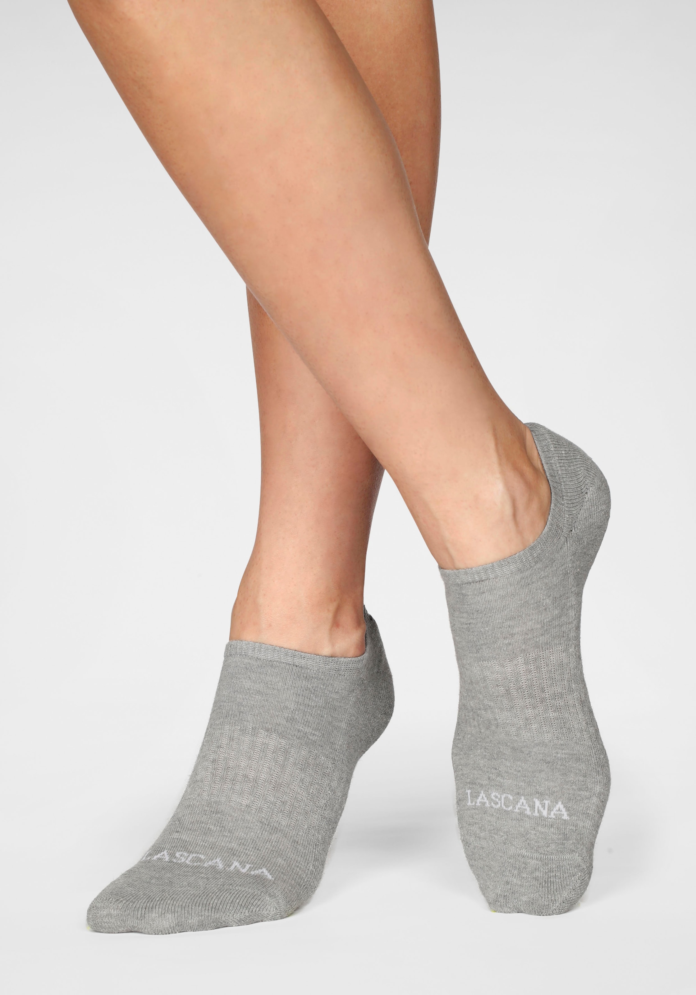 LASCANA ACTIVE Sneakersocken, (Set, mit 7 Paar), Fußfrottee online kaufen | BAUR