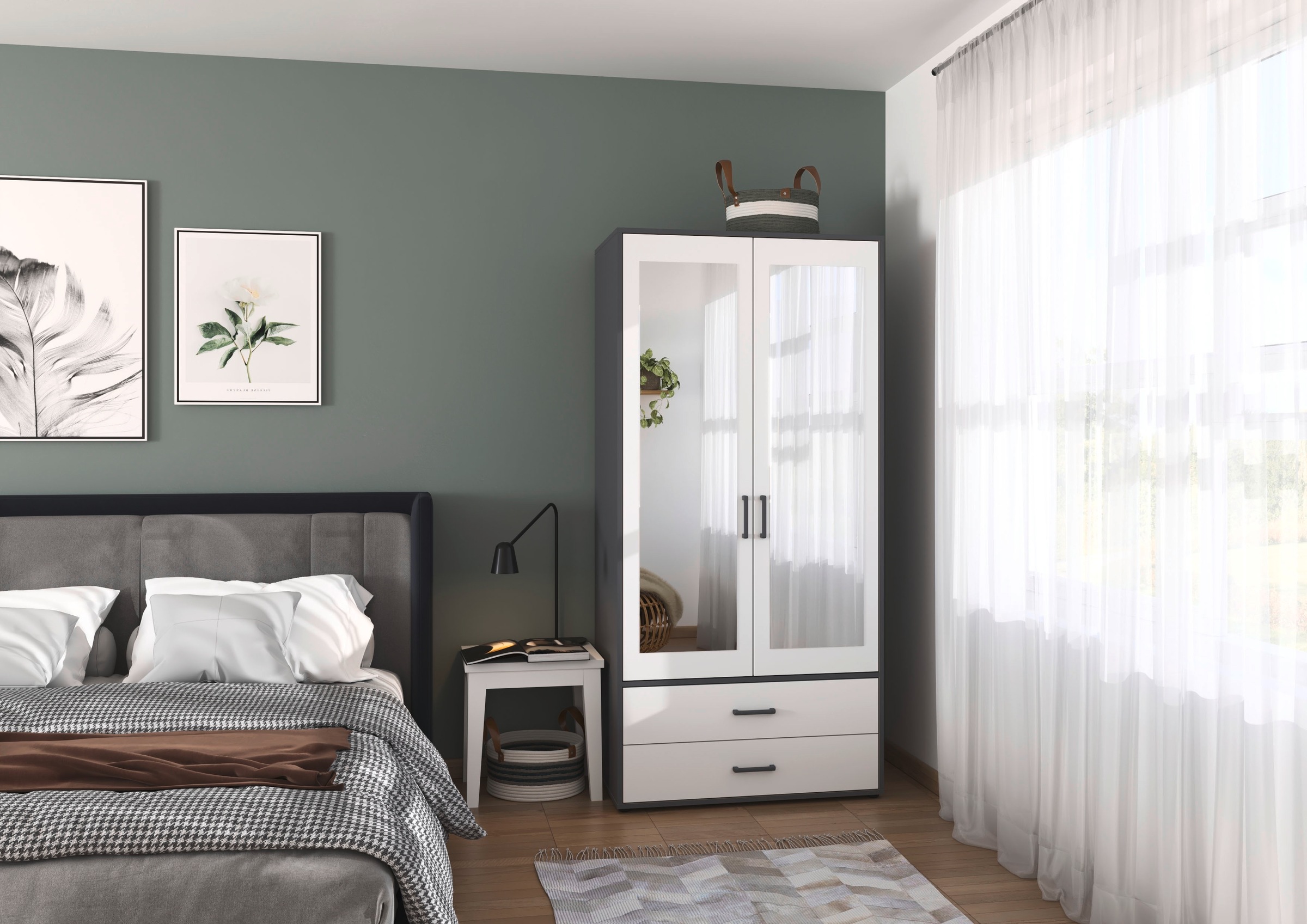 rauch Drehtürenschrank "Kleiderschrank Schrank Garderobe Wäscheschrank VOYA günstig online kaufen