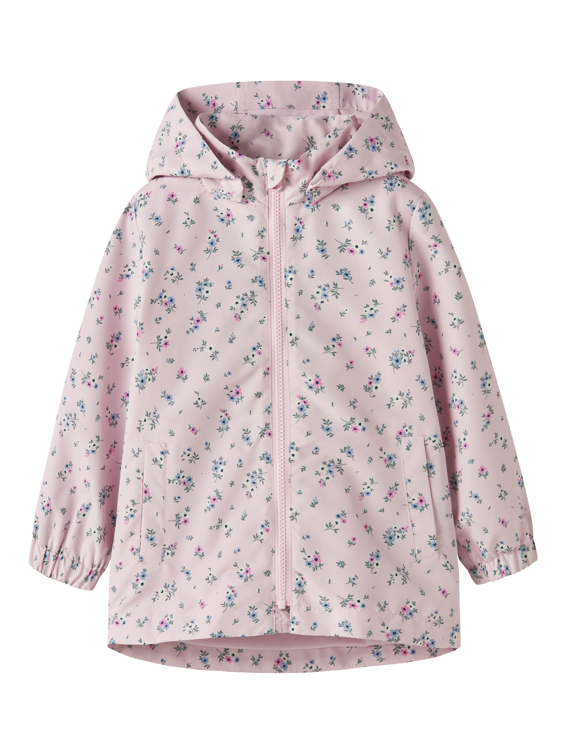 Name It Outdoorjacke "NMFMAXI JACKET LI AOP NOOS" mit Kapuze