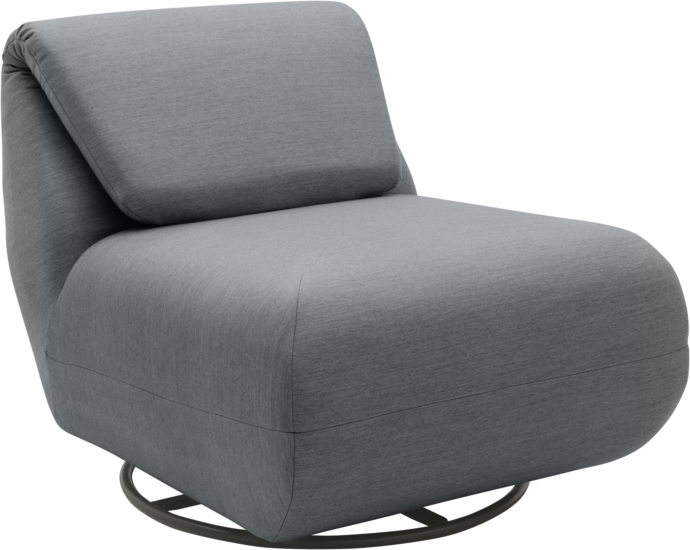 DOMO collection Sessel »Sonner, wahlweise mit Swivelfunktion«, Um 360 Grad drehbar, Rücken aufstellbar