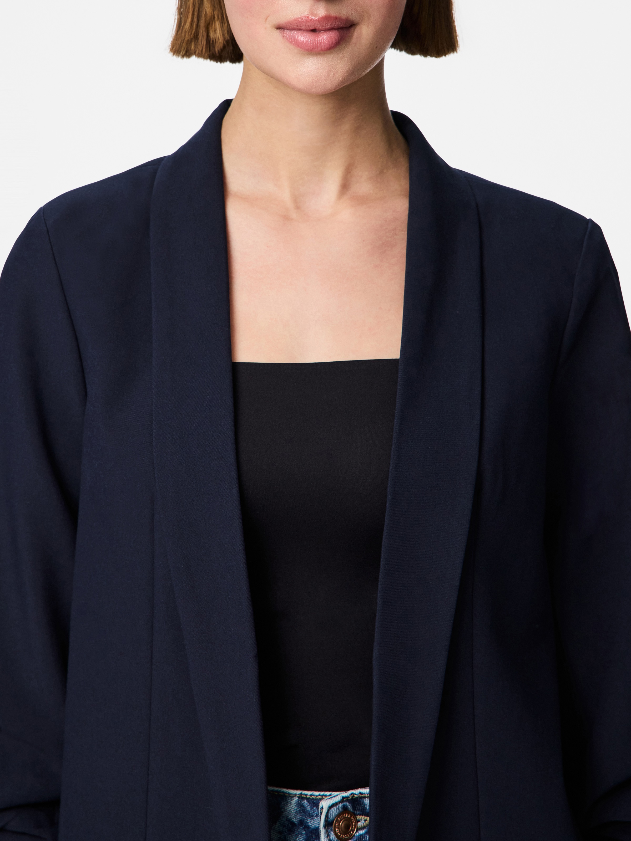 Pieces Boss Blazer 3/4 Night Sky XS 3