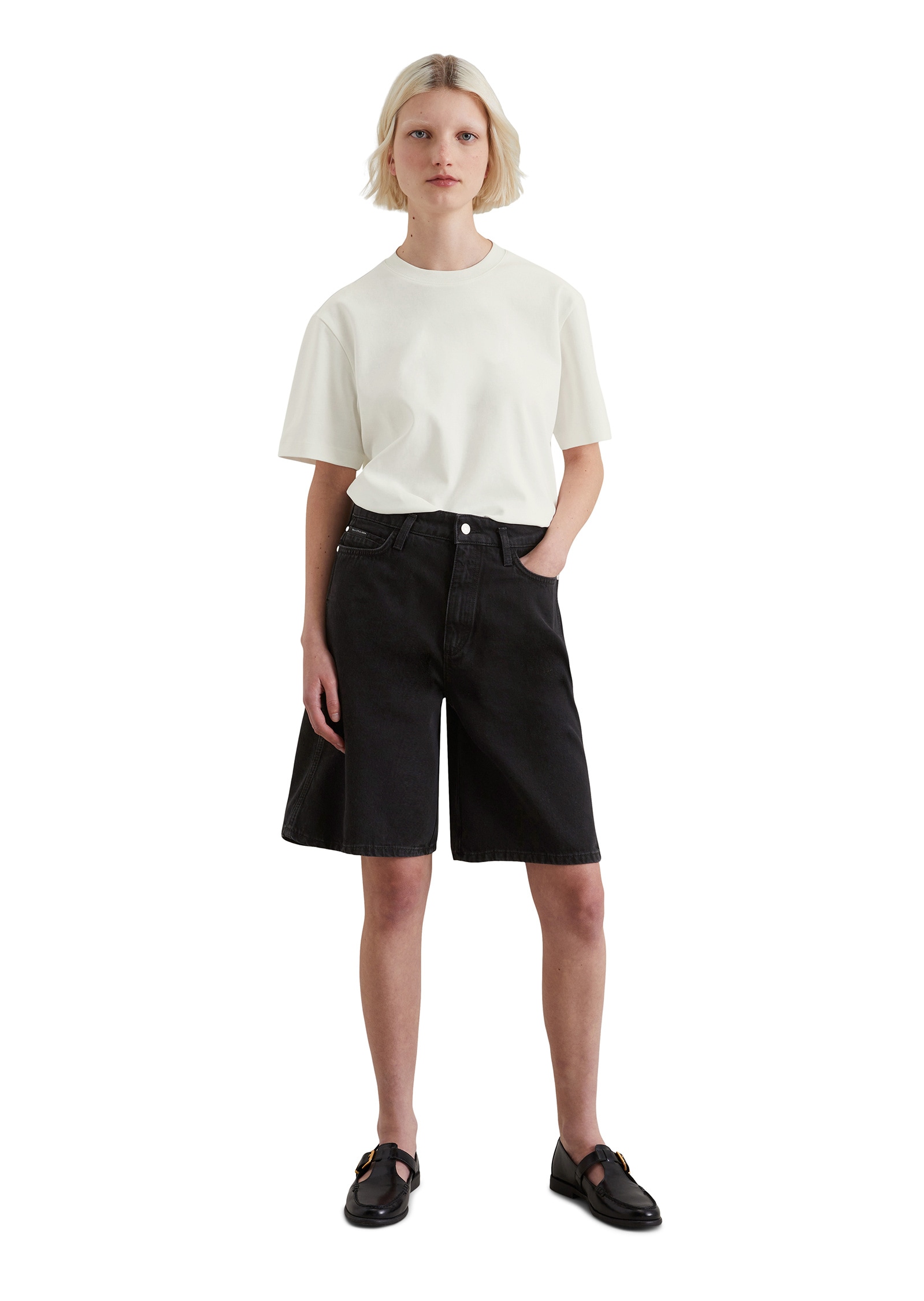 Marc O'Polo DENIM Shorts »aus Organic-Cotton-Lyocell-Modal-Mix«
