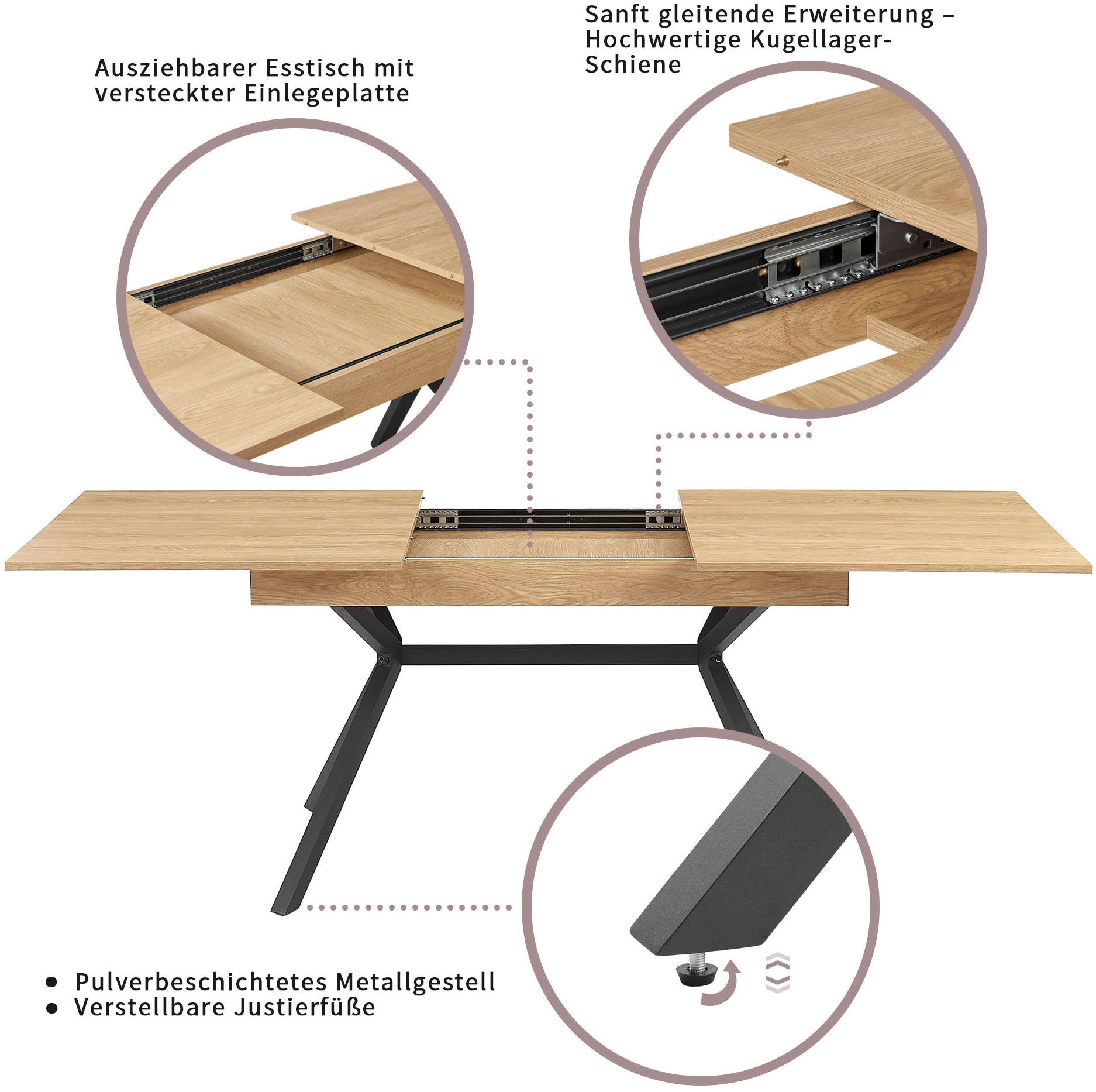 OTTO home Essgruppe »Vendy«, (Set)