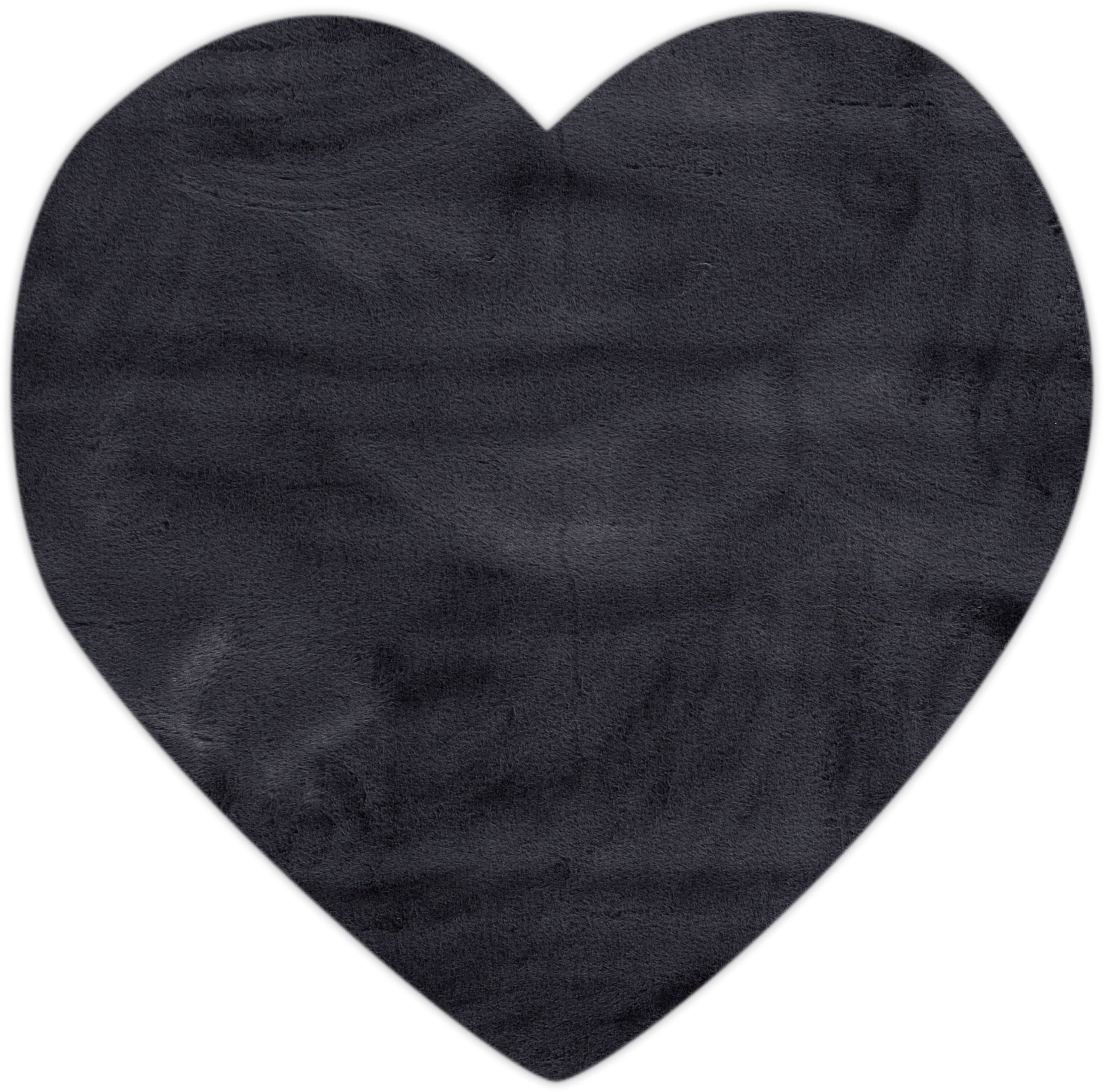 my home Fellteppich "Guidel" herzförmig 30 mm Höhe Kunstfell, Kuschelteppic günstig online kaufen