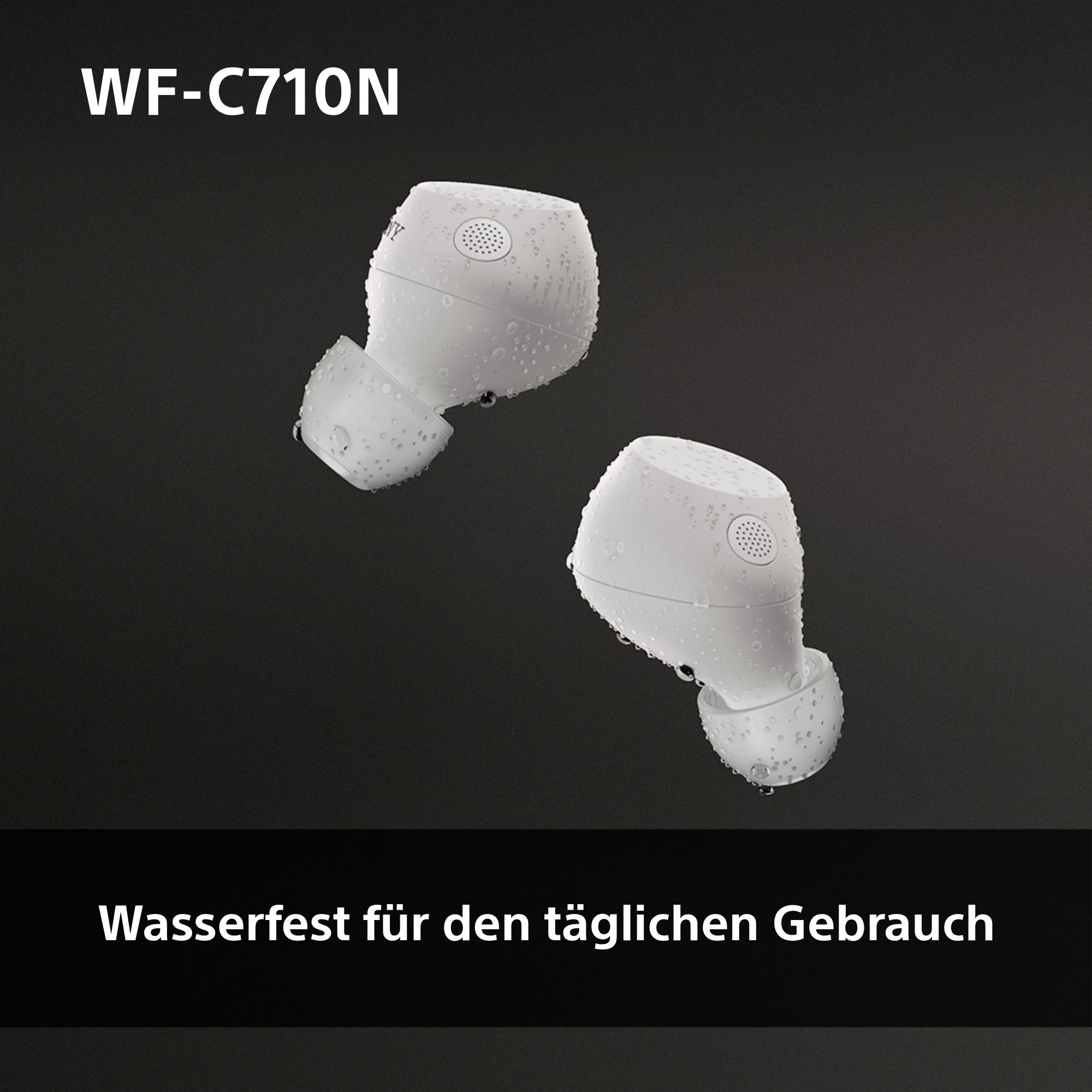Sony In-Ear-Kopfhörer »WF-C710N«, Bluetooth-A2DP Bluetooth-AVRCP Bluetooth (Audio Video Remote Control Profile)-HFP-HSP, Active Noise Cancelling (ANC)-Freisprechfunktion-Multi-Point-Verbindung-Rauschunterdrückung-Sprachsteuerung