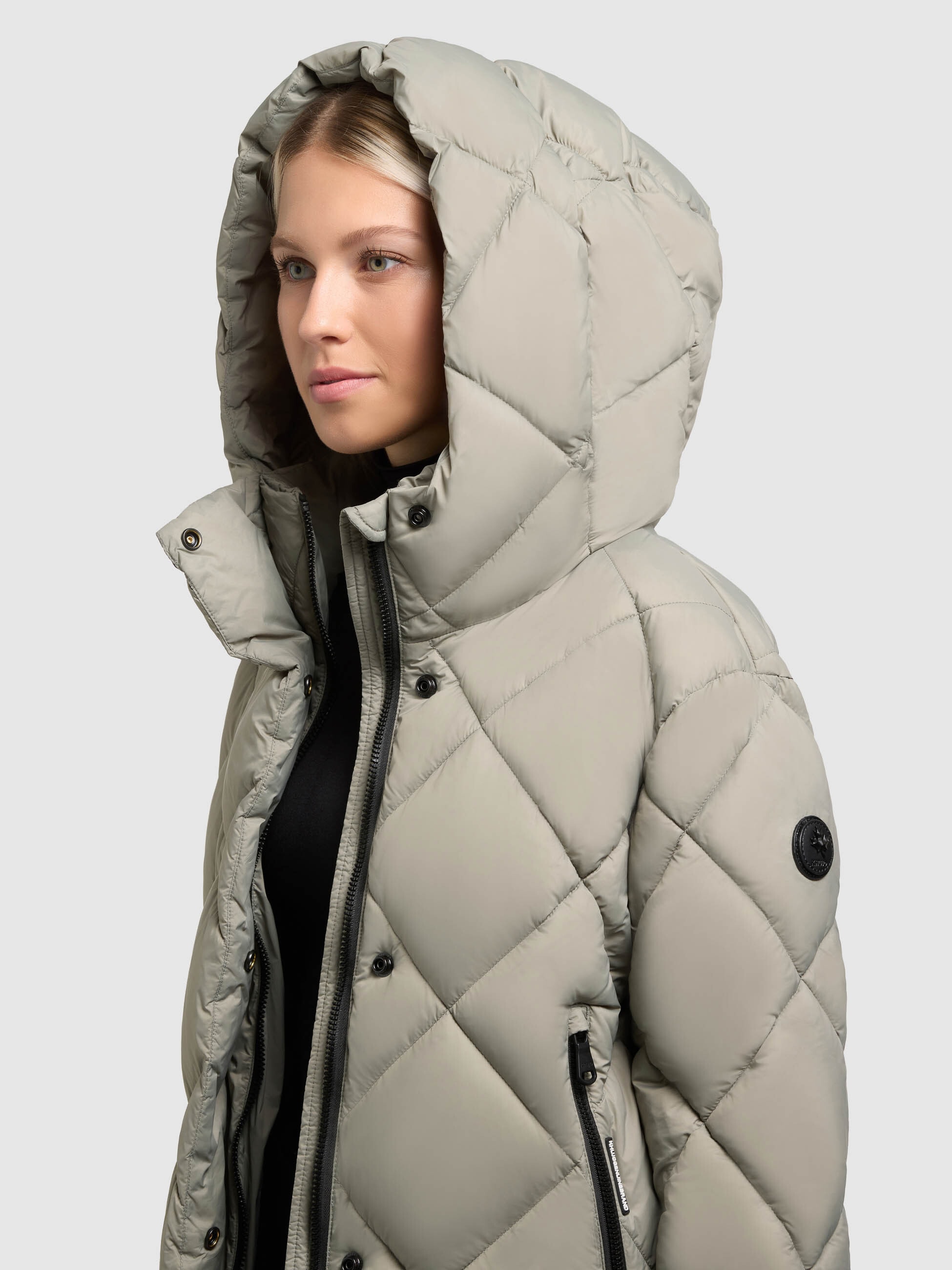 khujo Steppjacke »LILIAN« mit Kapuze