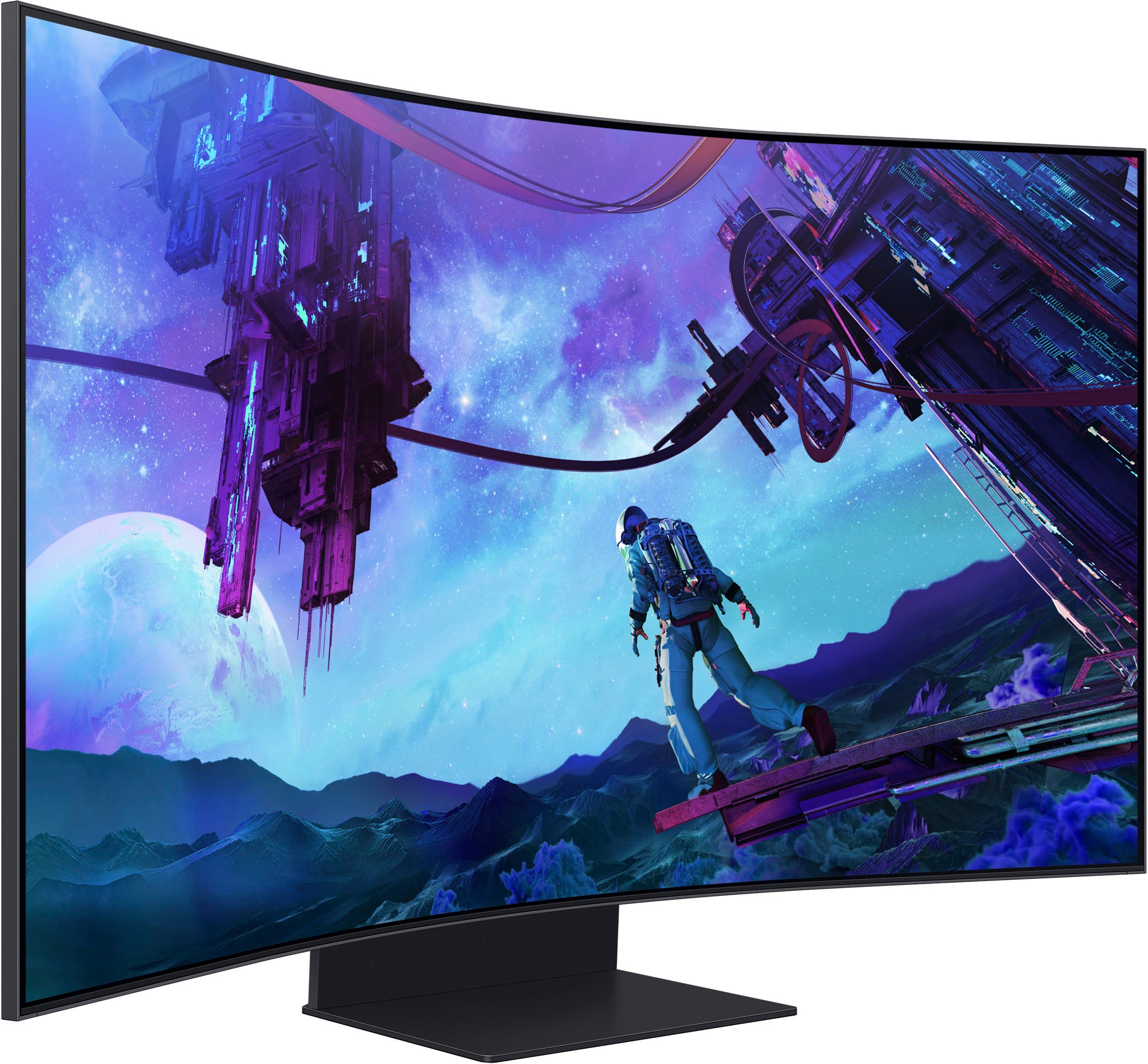 Samsung Curved-Gaming-Monitor »S55CG970NU«, 138 cm/55 Zoll, 3840 x 2160 px, 4K Ultra HD, 1 ms Reaktionszeit, 165 Hz