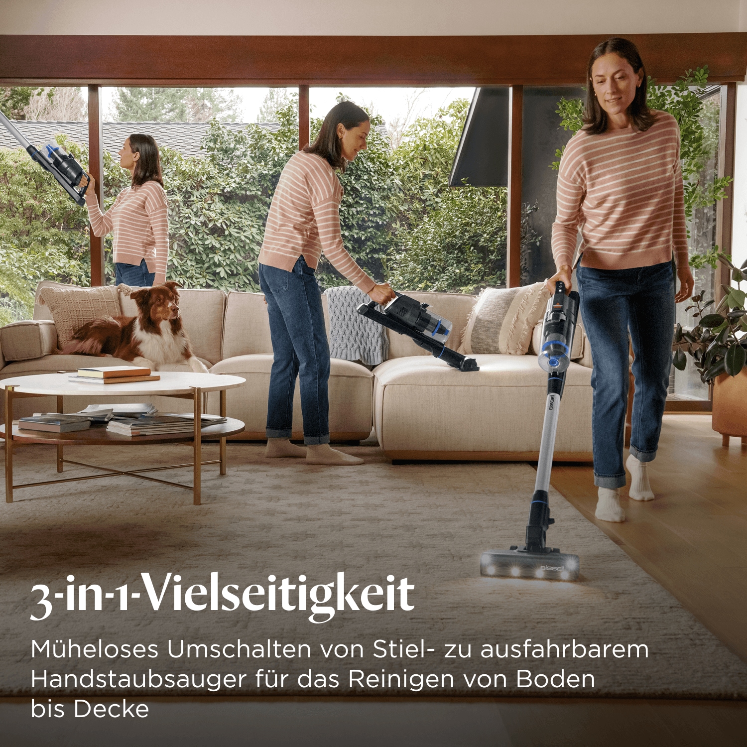 Bissell Akku-Stielstaubsauger »4093N PowerClean FurGuard Select«