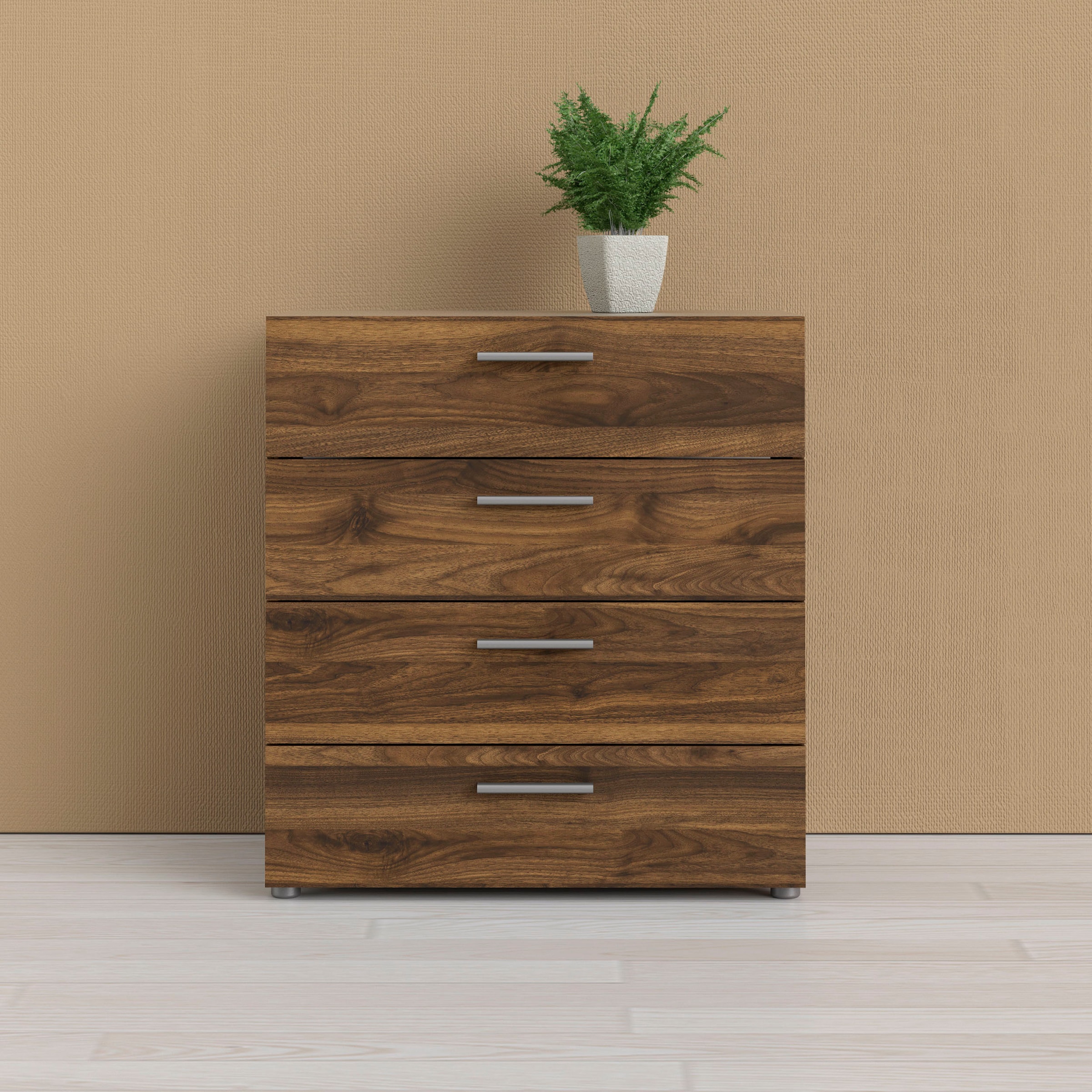 INOSIGN Kommode "Pepe, Aufbewahrung, Schubladenschrank, Stauraum", Sideboard mit 4 Schubläden, Breite 80 cm, Höhe 68 cm